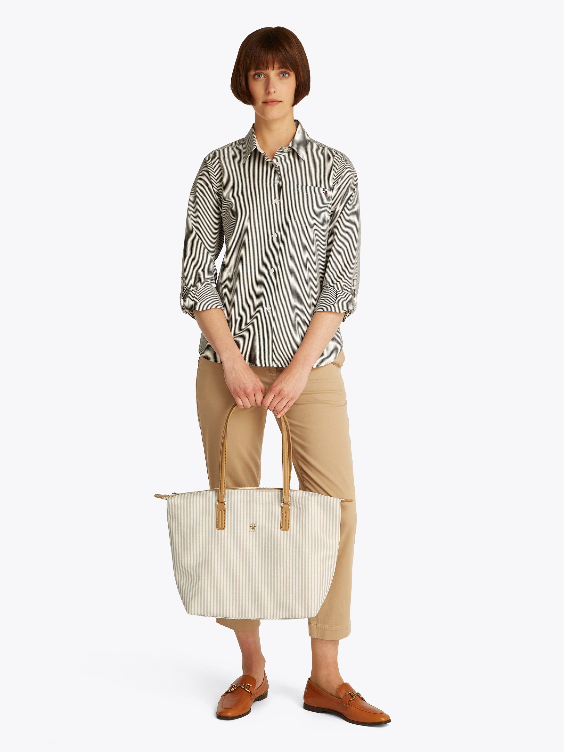Tommy Hilfiger Draagtas POPPY SUMMER TOTE , dames schoudertas, handtas, schoudertas