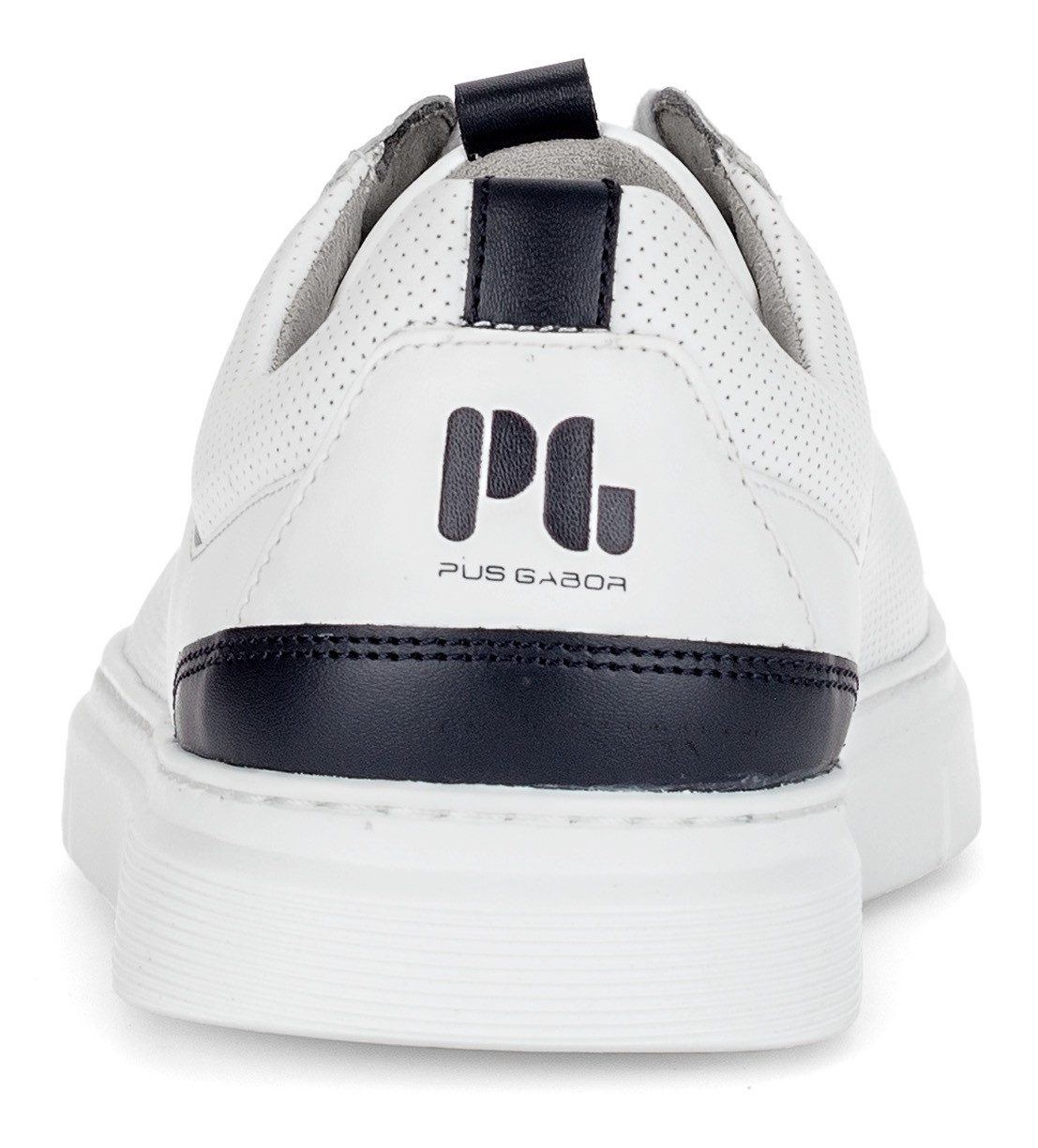 Pius Gabor Plateausneakers , vrijetijdsschoen, lage schoen, veterschoen met perforatie, breedte g