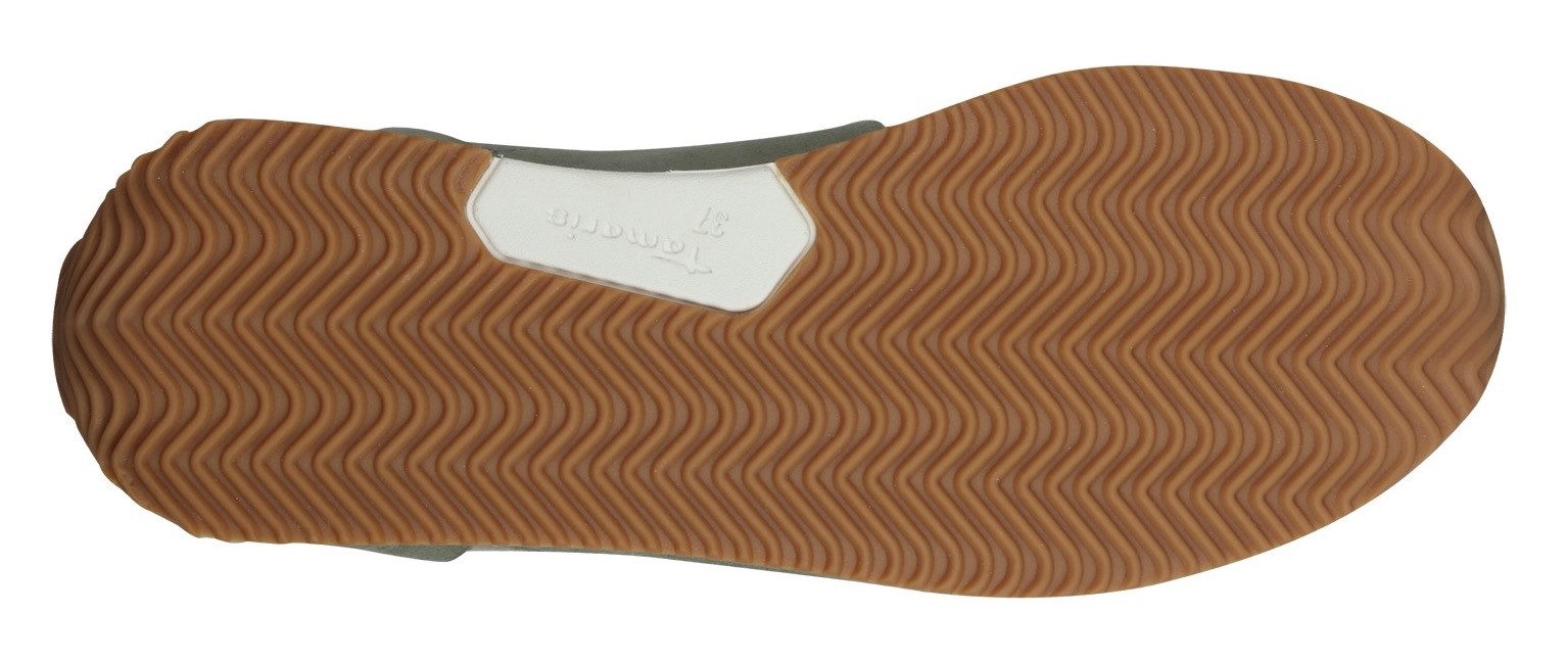 Tamaris Sneakers , vrijetijdsschoen, halfschoen, veterschoen met logo-applicatie
