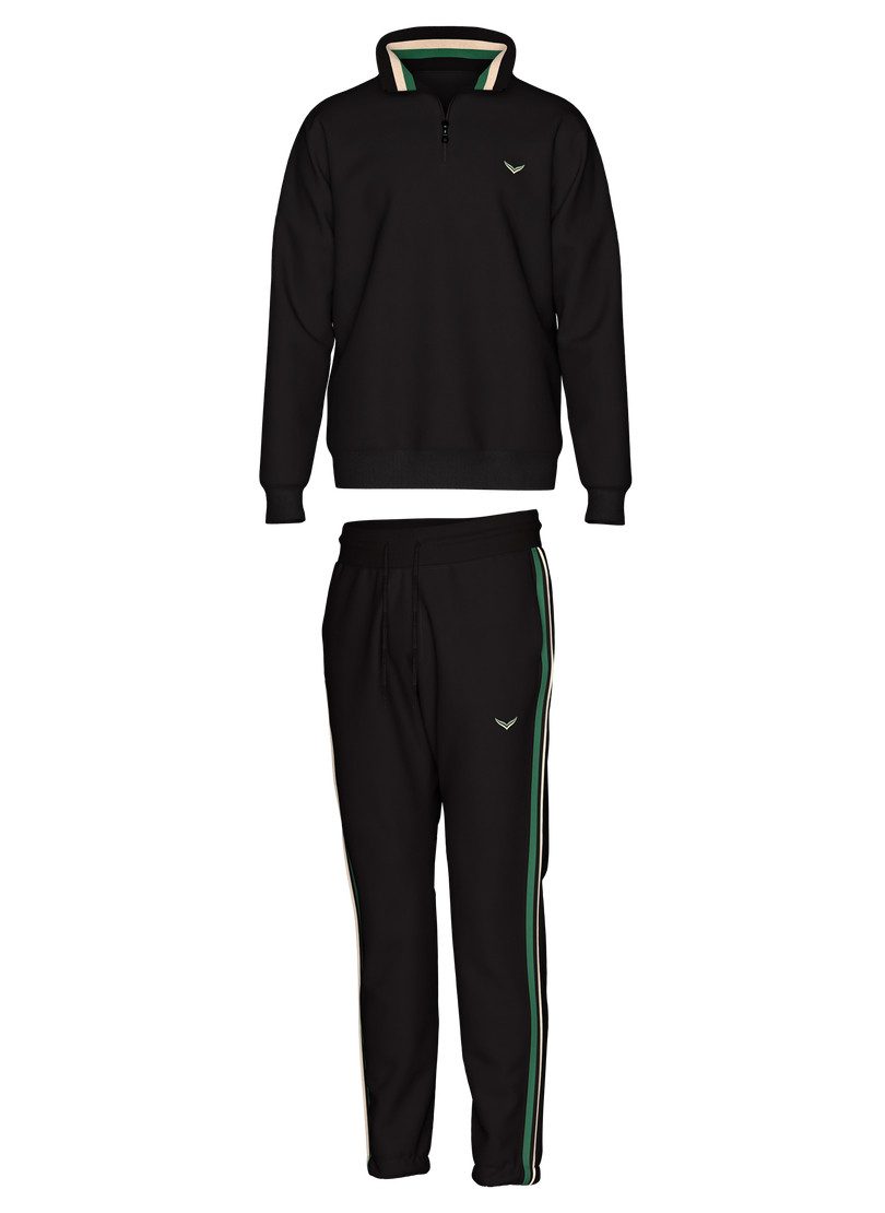 Trigema Vrijetijdscombinatie TRIGEMA Joggingpak met contrasterende accenten (1-delig)