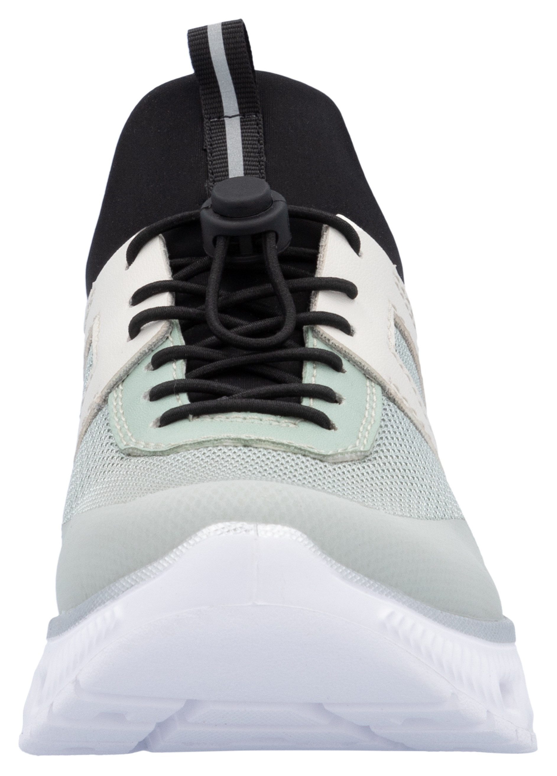 RIEKER Sport Slip-on sneakers Chunky slipper, vrijetijdsschoen in vegan verwerking