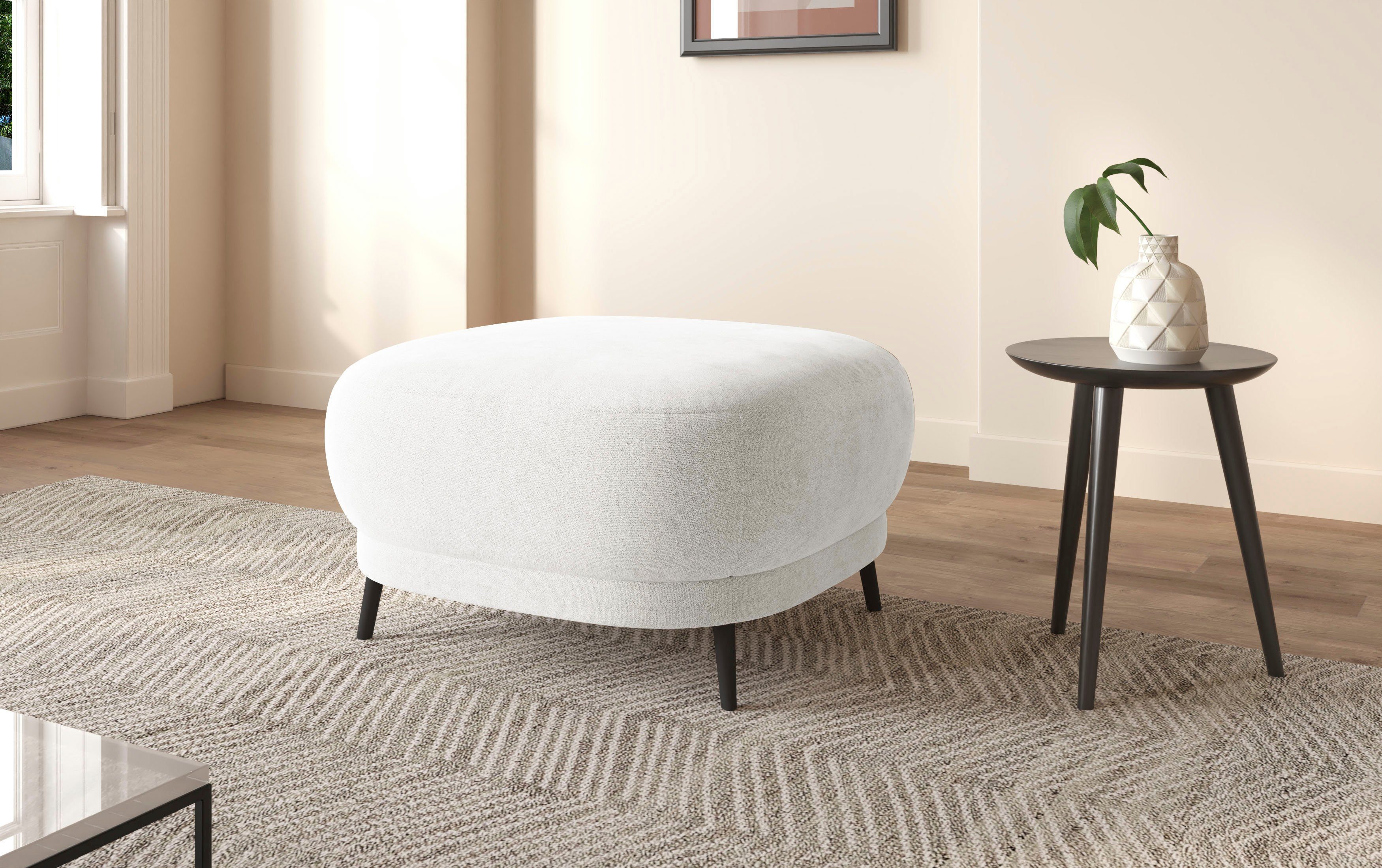 sit&more Hocker Blues met metalen poten, matzwart