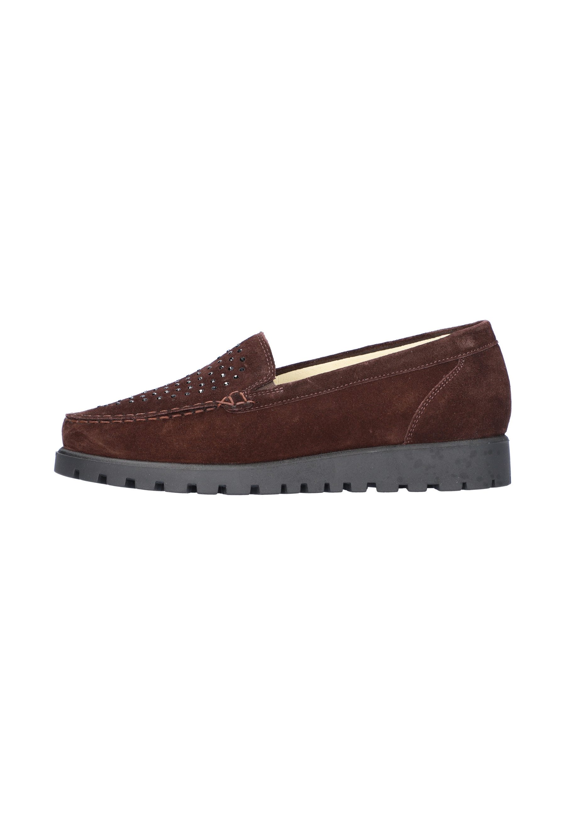 Waldläufer Mocassins HEGLI , slipper, instapschoen, comfort schoen in comfortabele breedte h (=zeer breed)
