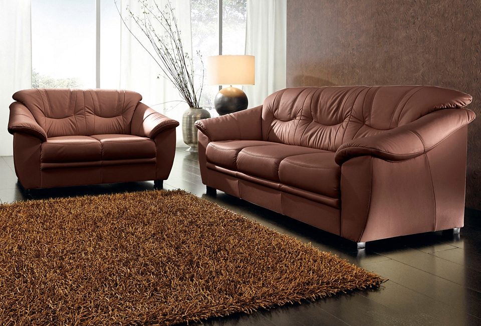 Sit&more Zithoek Savona (2-delig), bestaand uit elk een 2- en 3-zitsbank, met binnenvering
