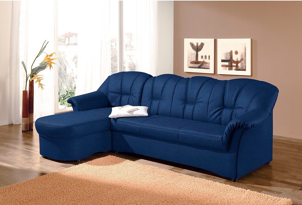 DOMO collection Hoekbank Papenburg, tijdloze rugsteppingen, elegante vormtaal, L-vorm