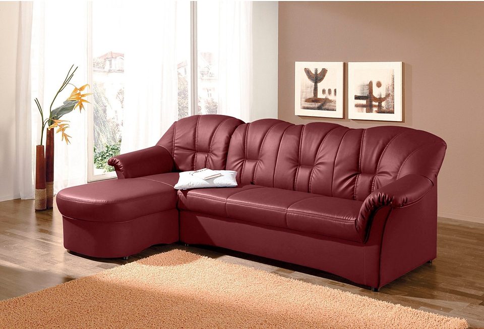 DOMO collection Hoekbank Papenburg, tijdloze rugsteppingen, elegante vormtaal, L-vorm