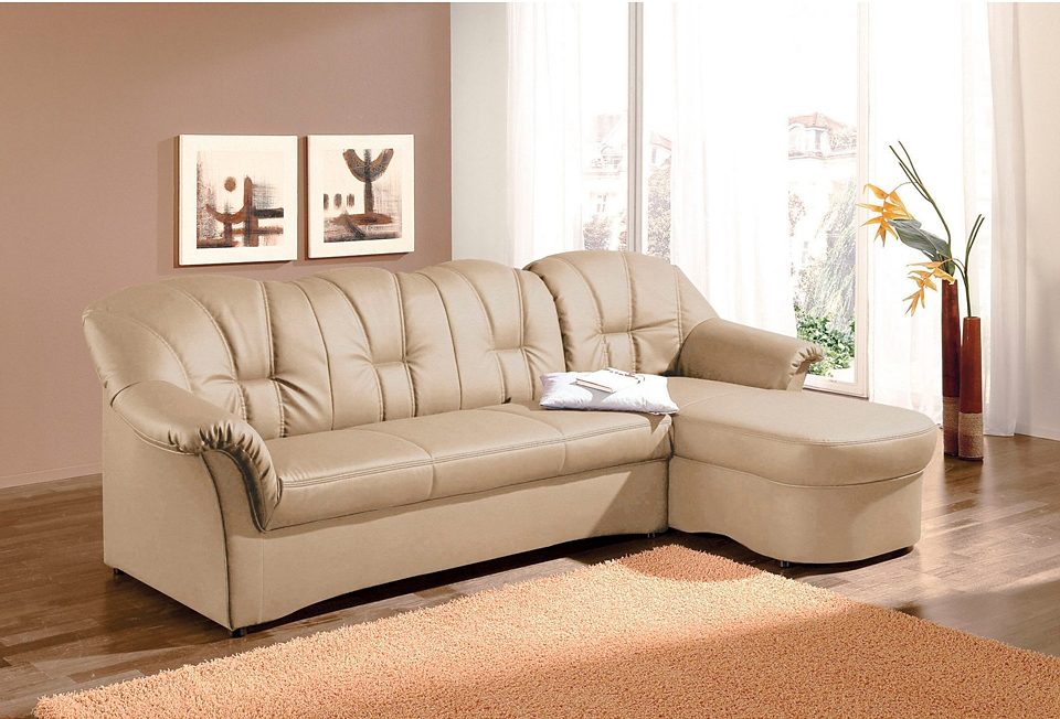 DOMO collection Hoekbank Papenburg, tijdloze rugsteppingen, elegante vormtaal, L-vorm