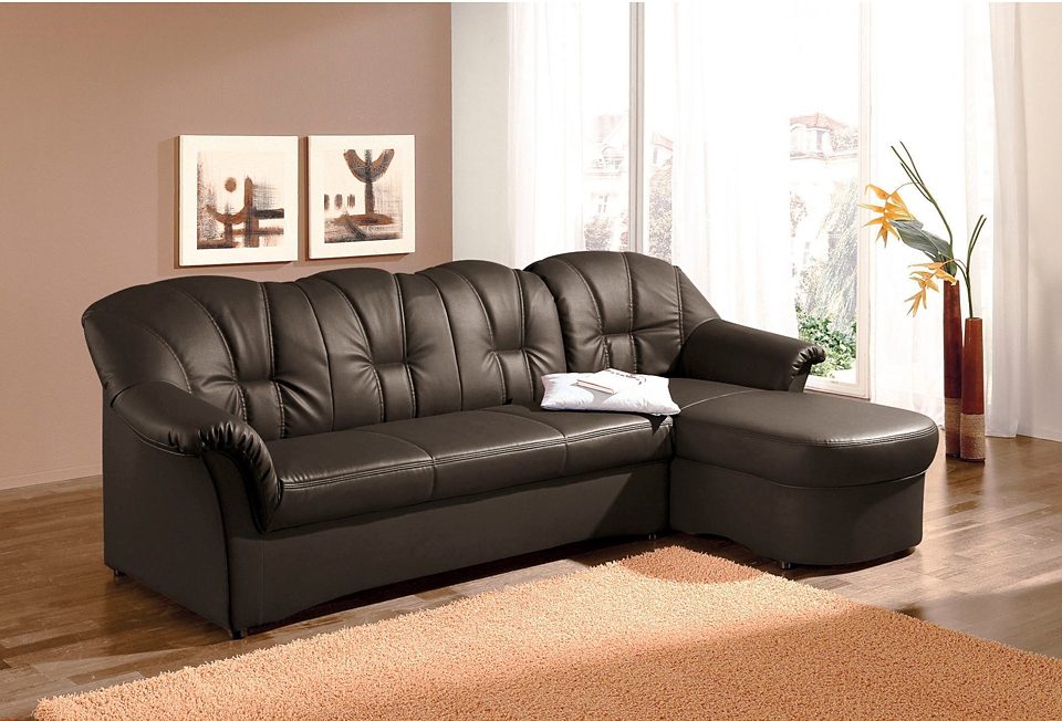 DOMO collection Hoekbank Papenburg, tijdloze rugsteppingen, elegante vormtaal, L-vorm