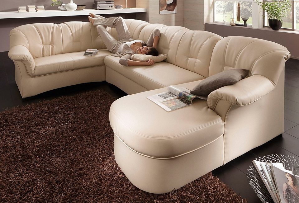 DOMO collection Zithoek Papenburg, tijdloze rugsteppingen, elegante vormtaal, U-vorm