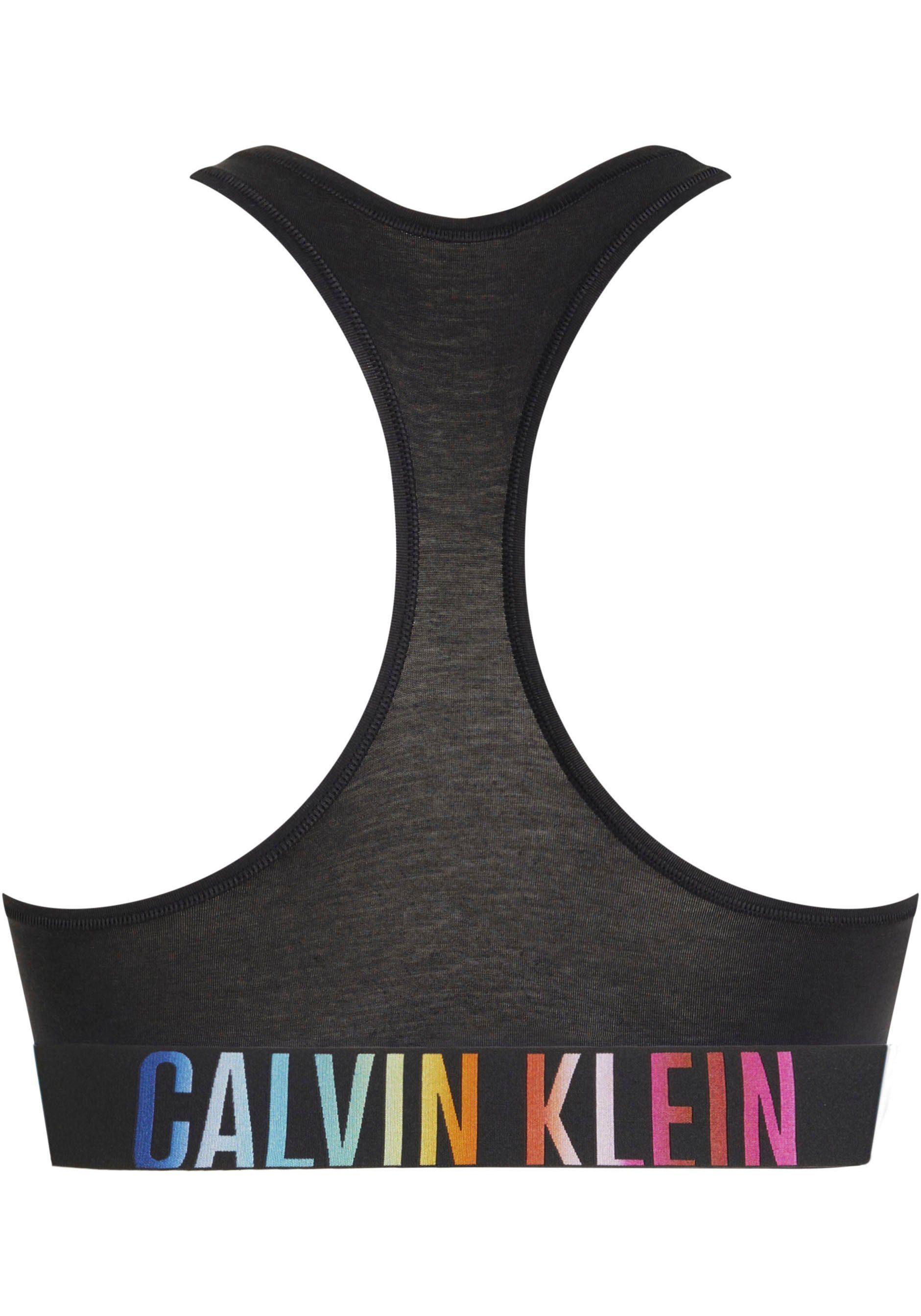 Calvin Klein Bralette UNLINED BRALETTE met veelkleurig logo