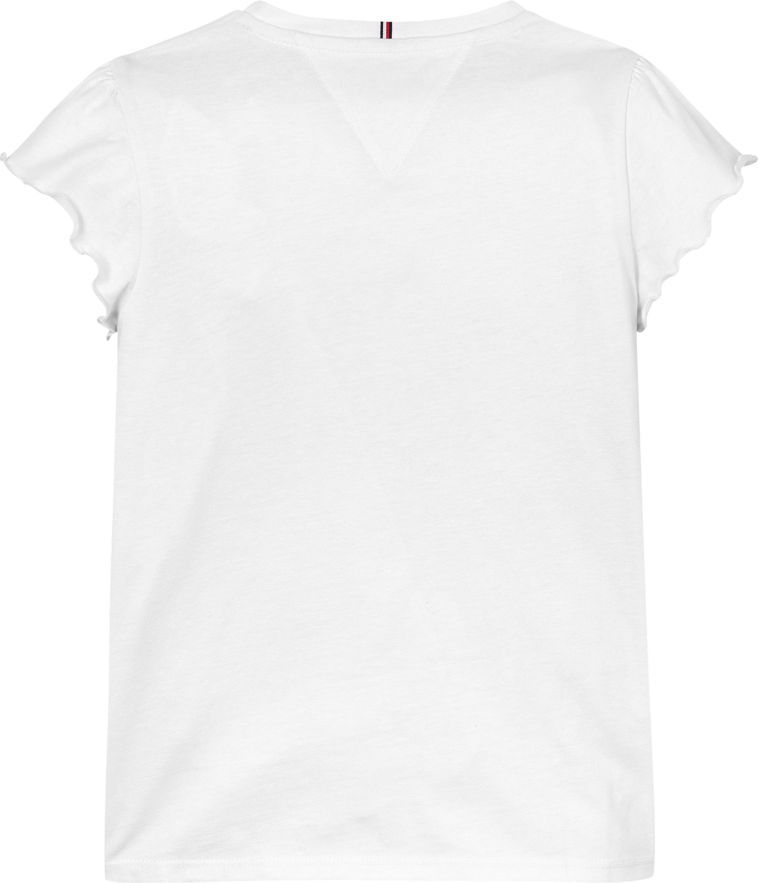 Tommy Hilfiger T-shirt ESSENTIAL RUFFLE SLEEVE TOP