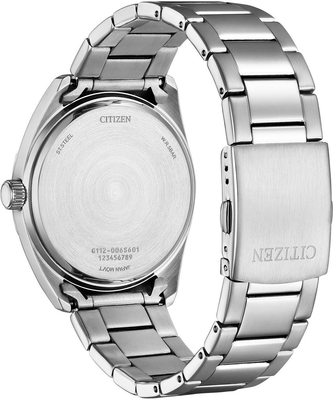 Citizen Kwartshorloge Horloge, dameshorloge, herenhorloge, stalen band, analoog, dag