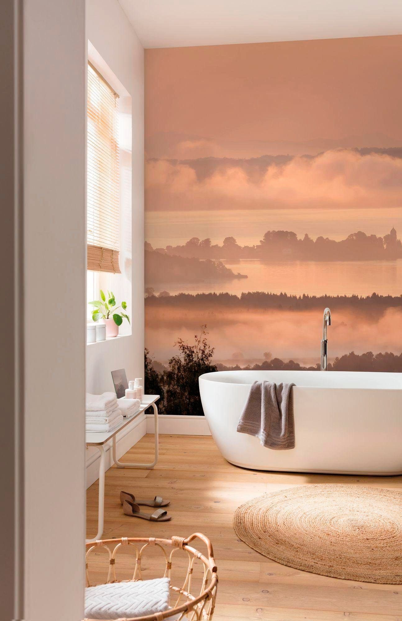 Komar Vliesbehang Digitale print vlies - Chiemsee - Afmeting 300 x 250 cm (1 stuk)