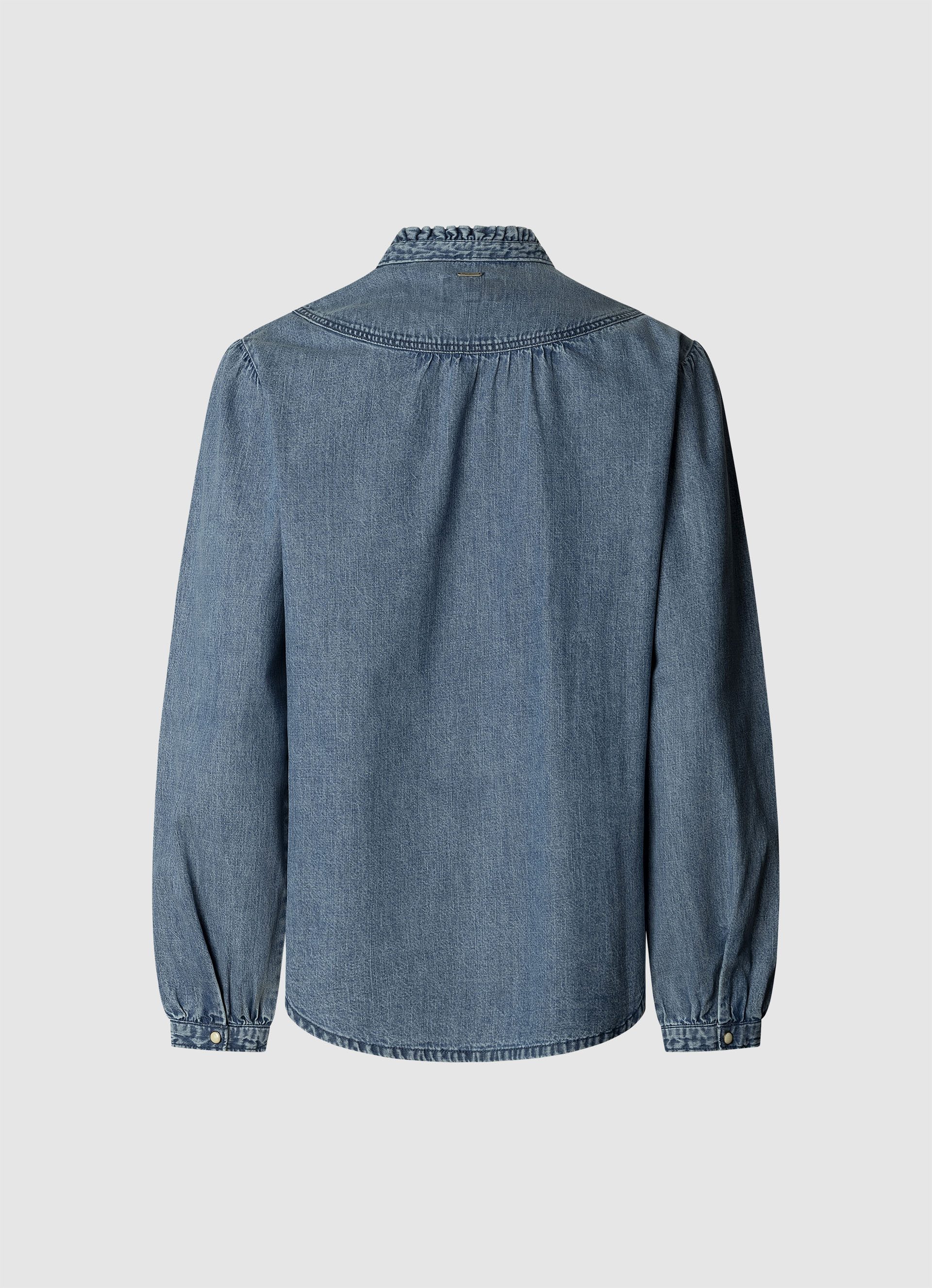 Pepe Jeans blouse REGULAR DENIM BLOUSE