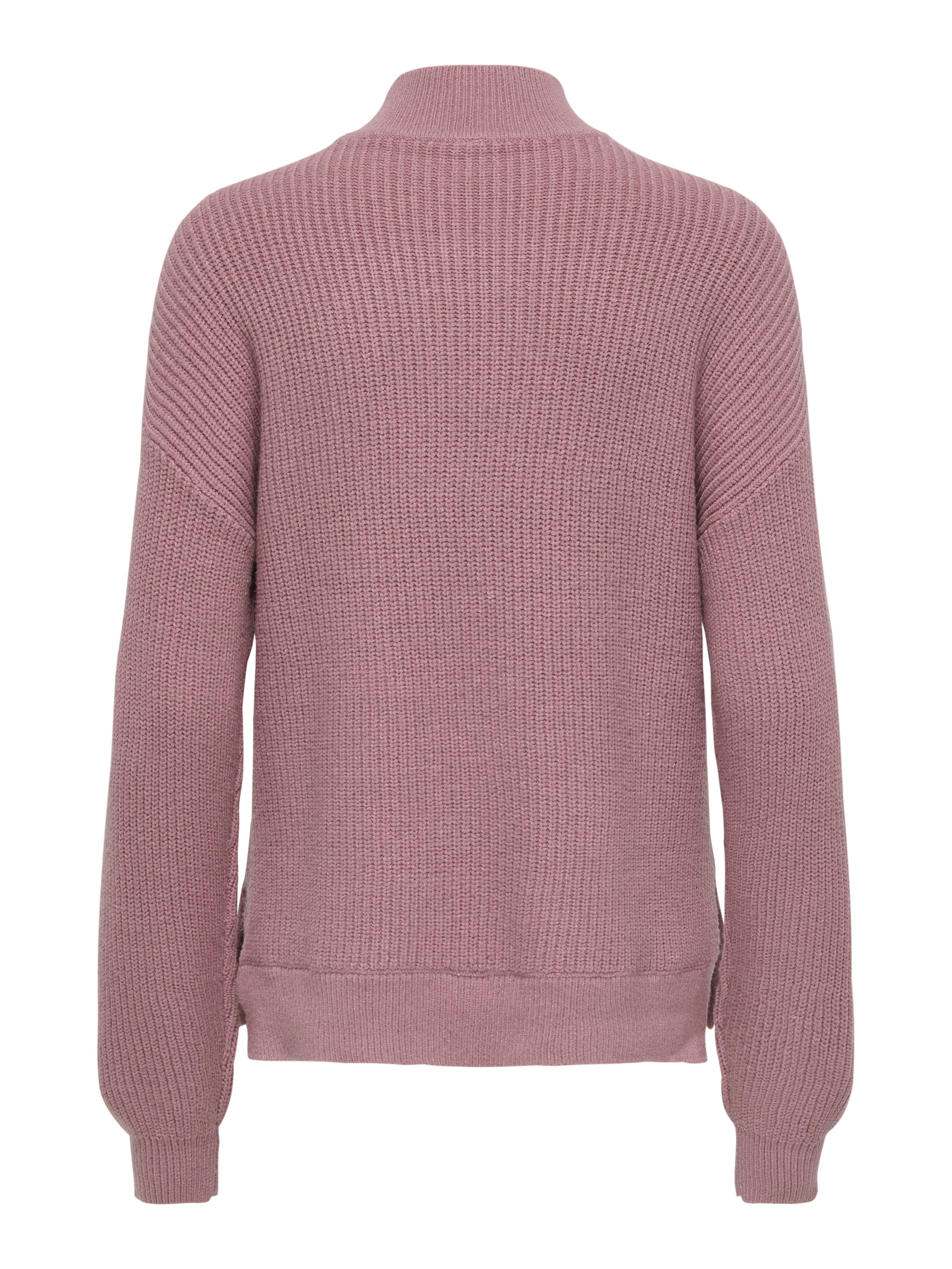 Only Gebreide trui ONLNELI LS HIGHNECK RIB PULLOVER EX KNT
