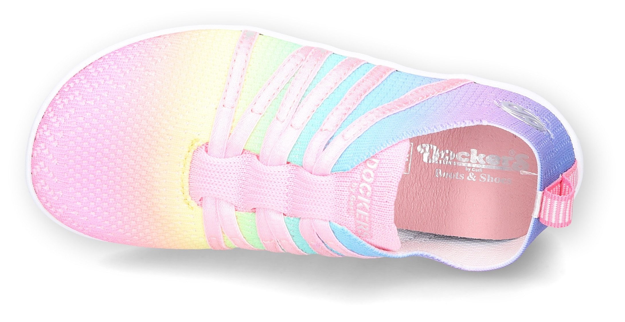Dockers by Gerli Slip-on sneakers , blotevoetzool, veterschoen, instapschoen met elastiek