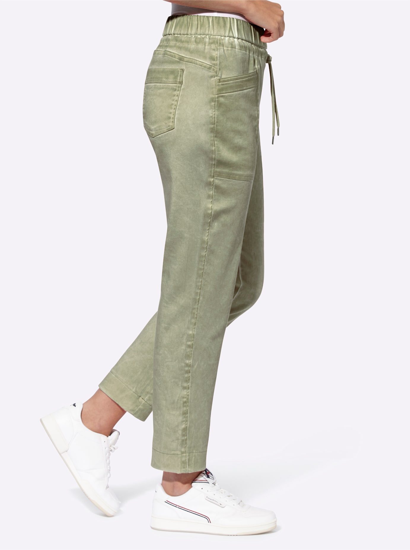 heine Geweven broek