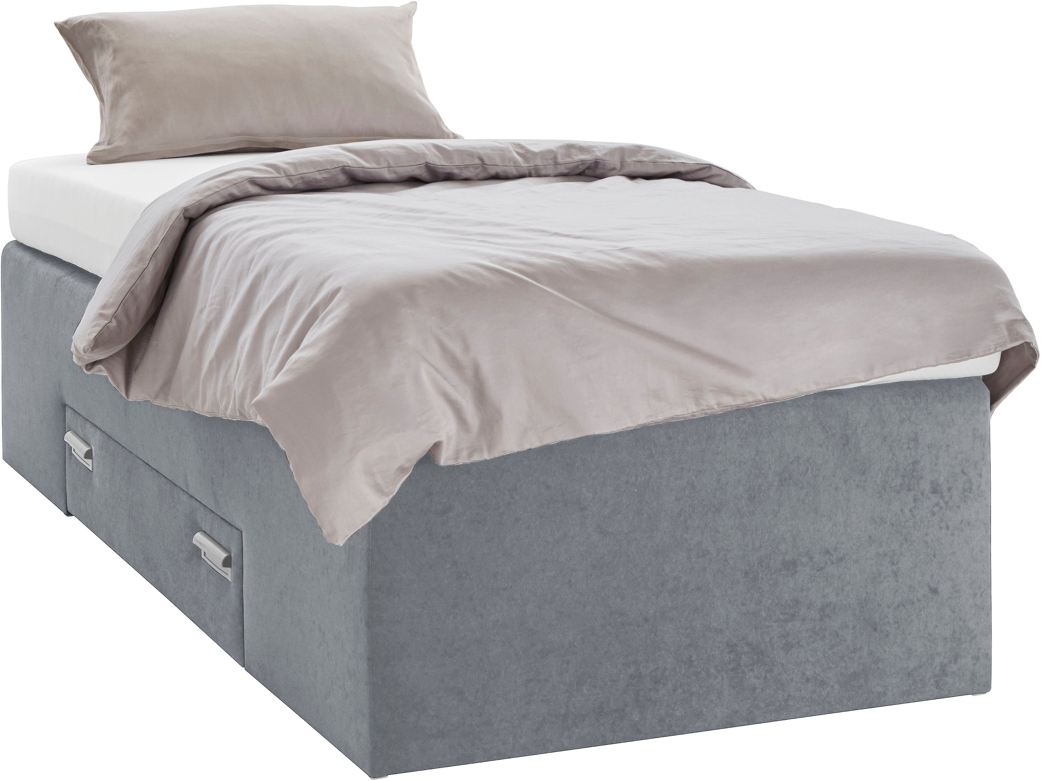 Westfalia Polsterbetten Boxspring met geïntegreerde lade, vrij plaatsbaar