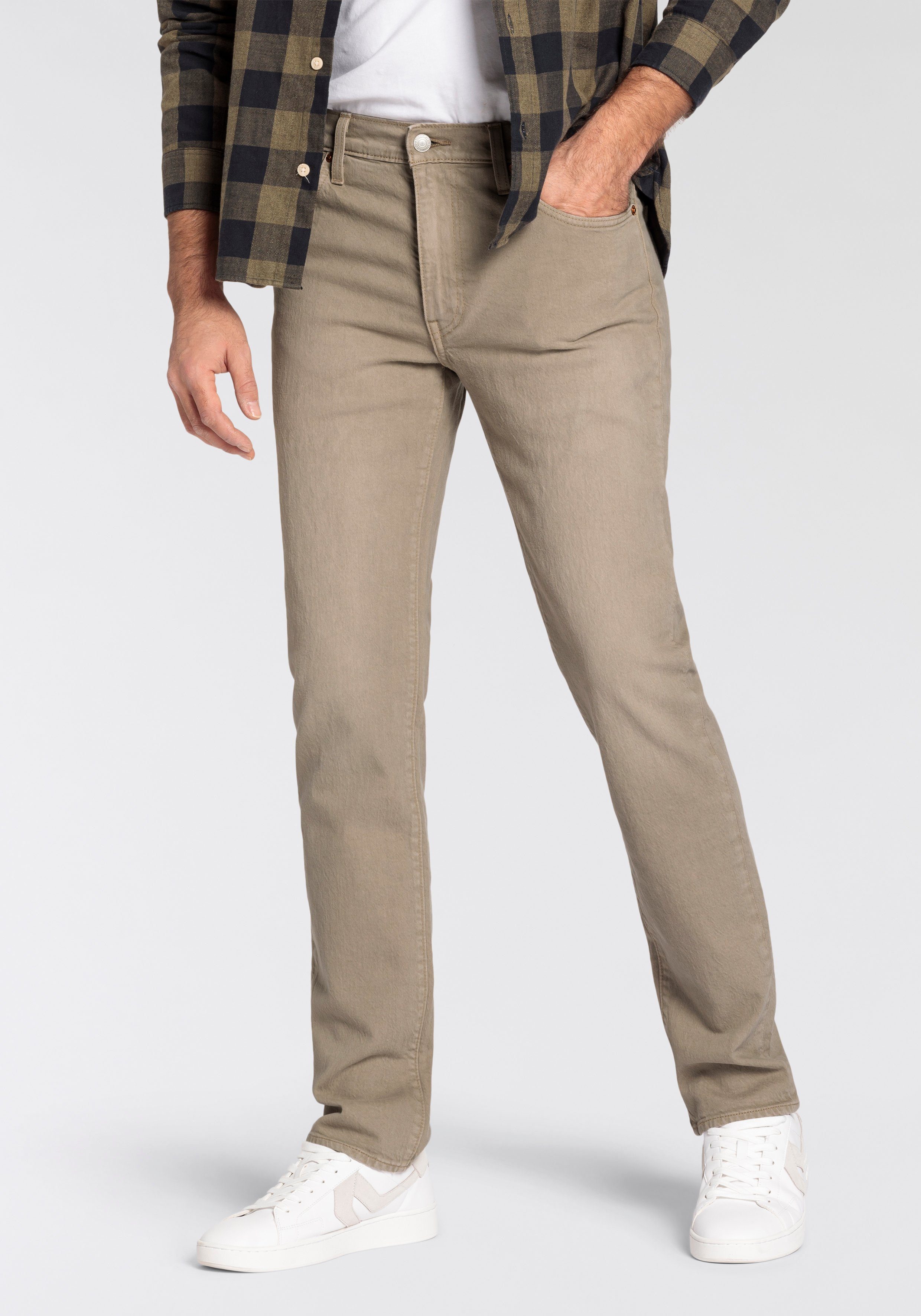Levi's® Slim fit jeans 511 SLIM met een grote logo-badge
