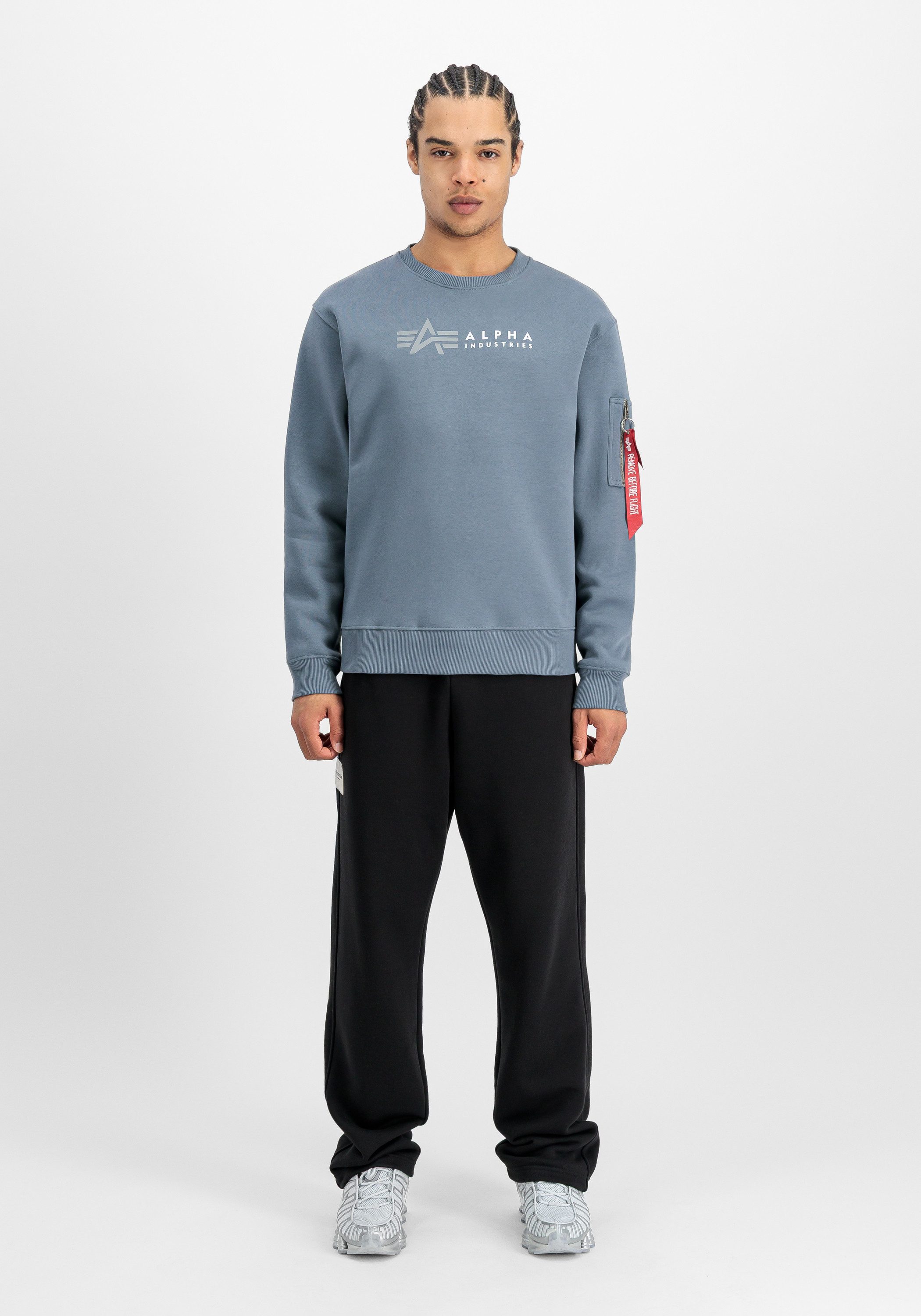 Alpha Industries Sweater Alpha Label Sweatshirt