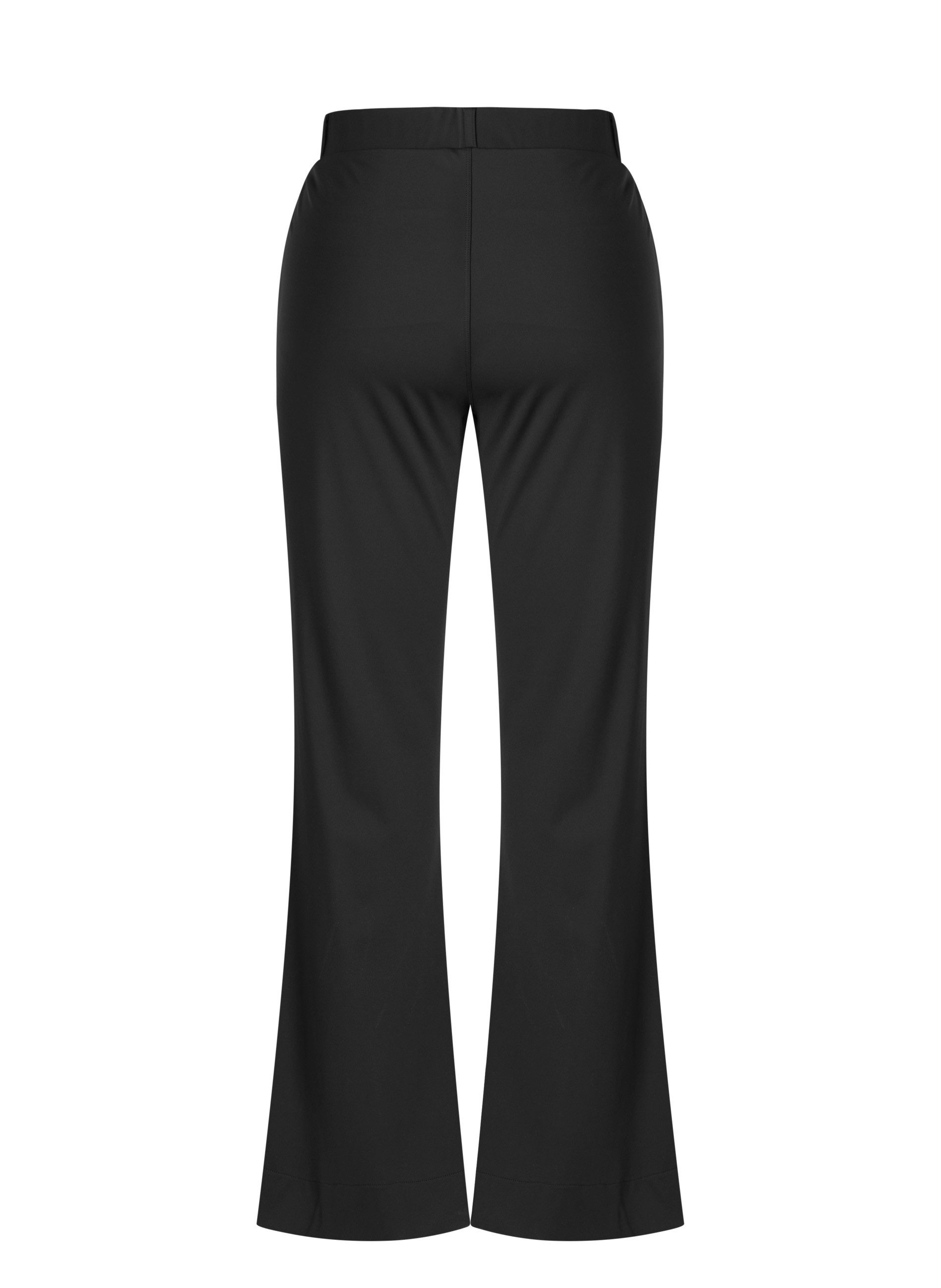 Base Level Stoffen broek Tori met uitlopende pijpen en stretch