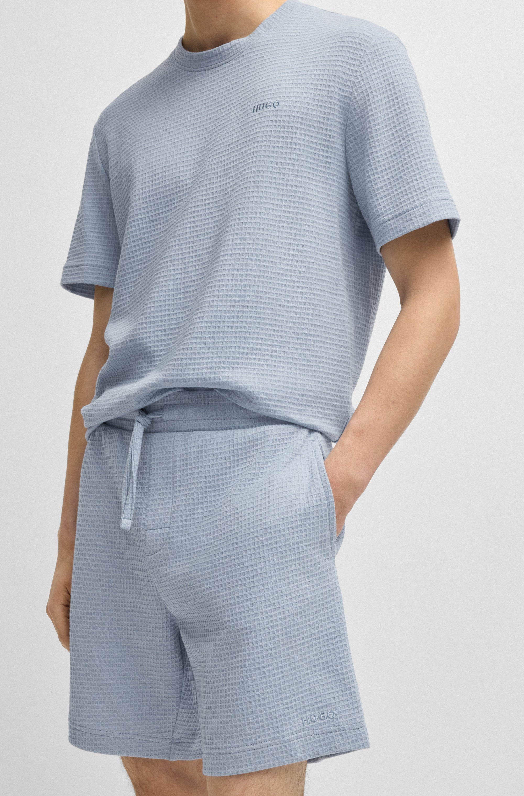 HUGO underwear Pyjamashort Austin Short met een rijgkoord