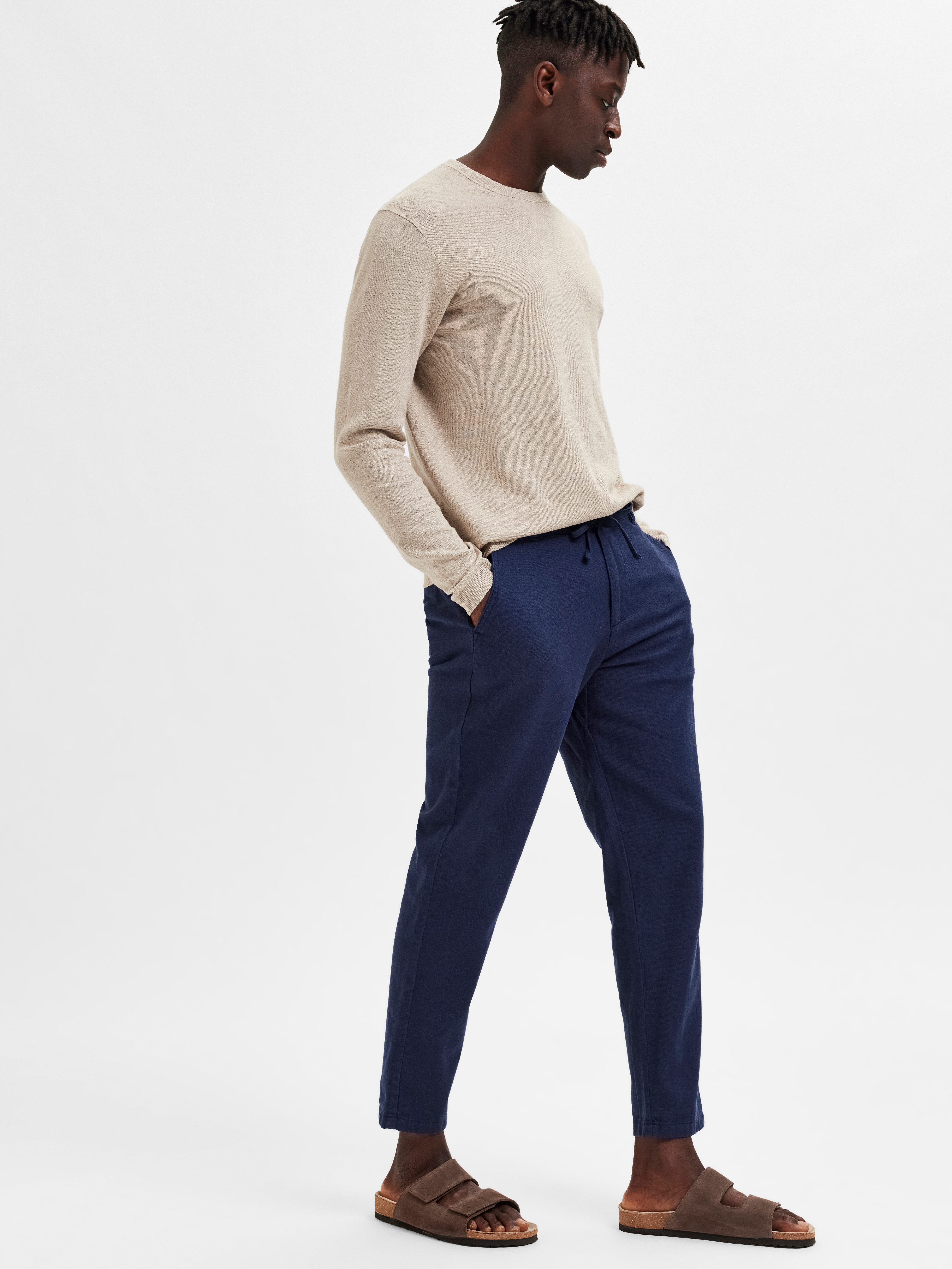 SELECTED HOMME Chino SLH172-SLIMTAPE BRODY LINEN PANT NOOS