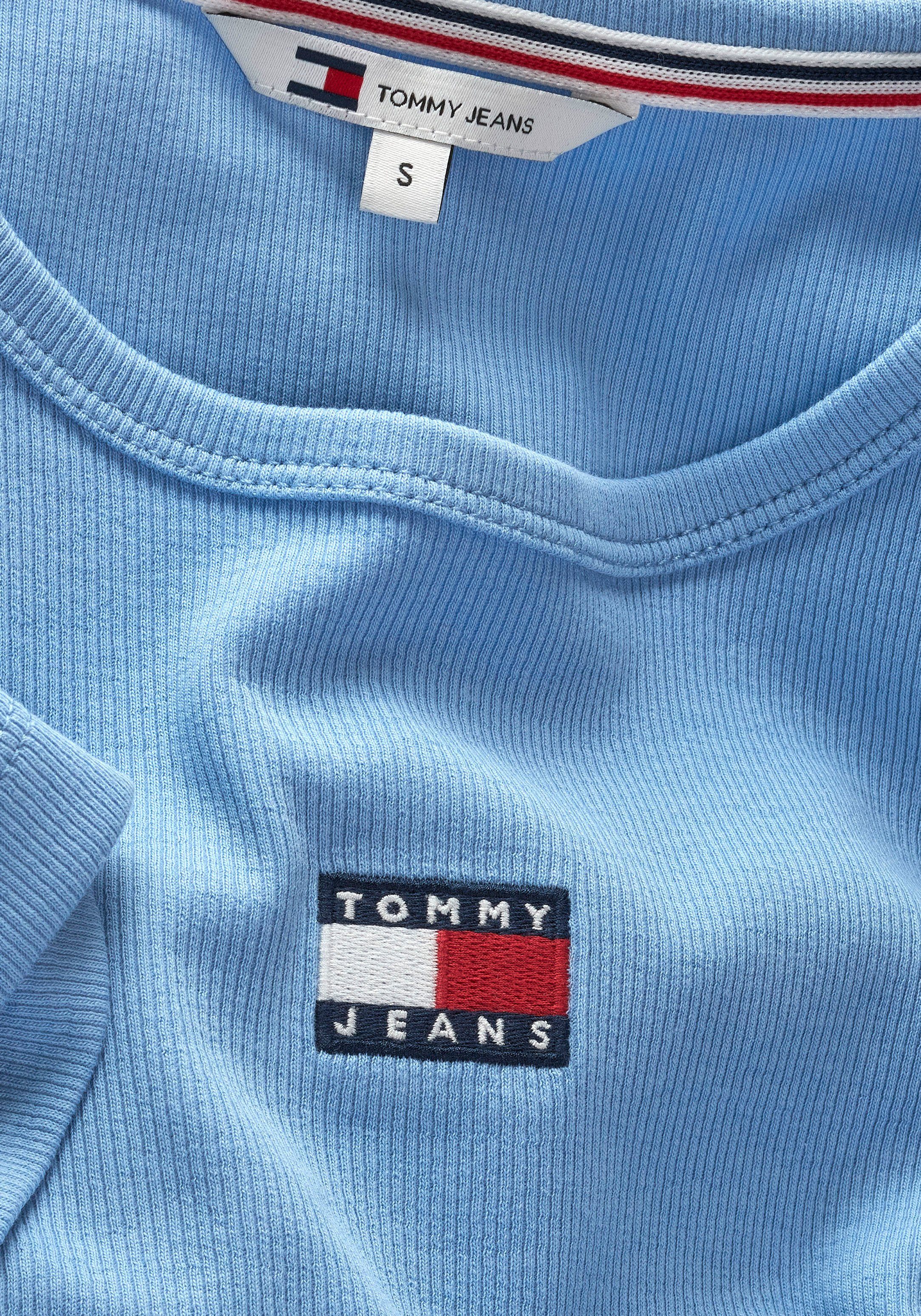 TOMMY JEANS T-shirt TJW SLIM BADGE RIB TEE