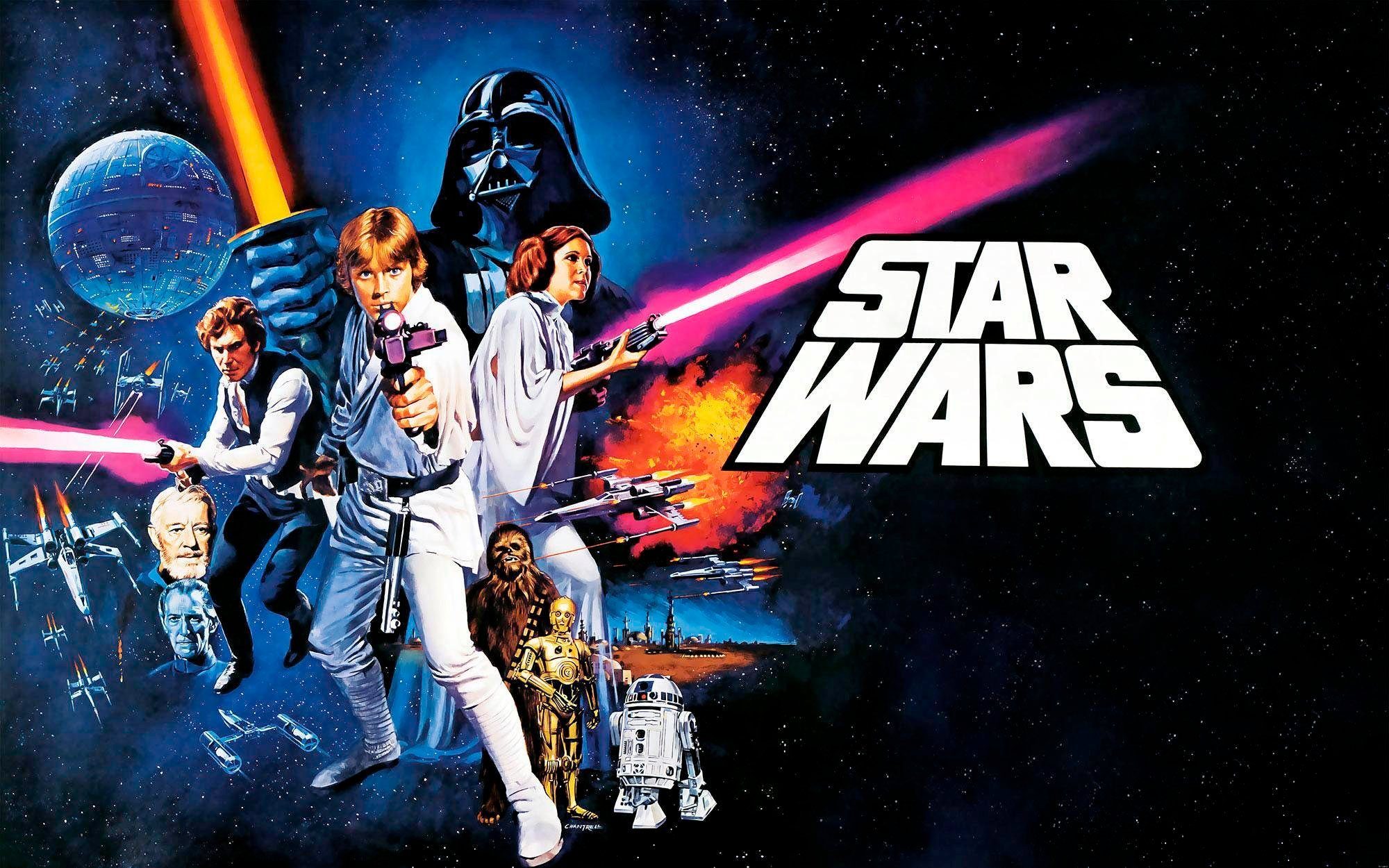 Komar Vliesbehang Star Wars Poster Classic 1