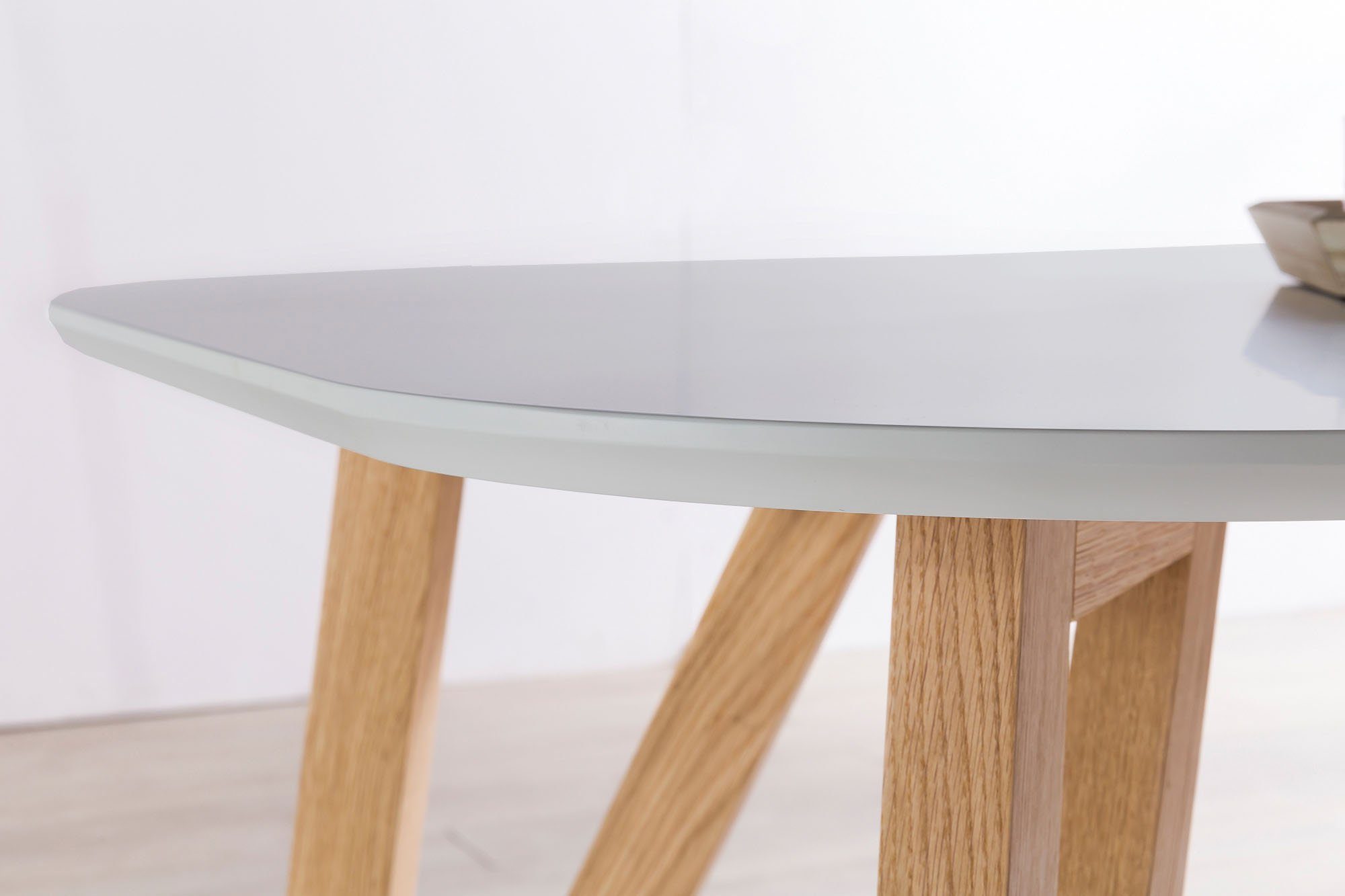 SalesFever Eettafel Haarspeldpoten van massief eiken