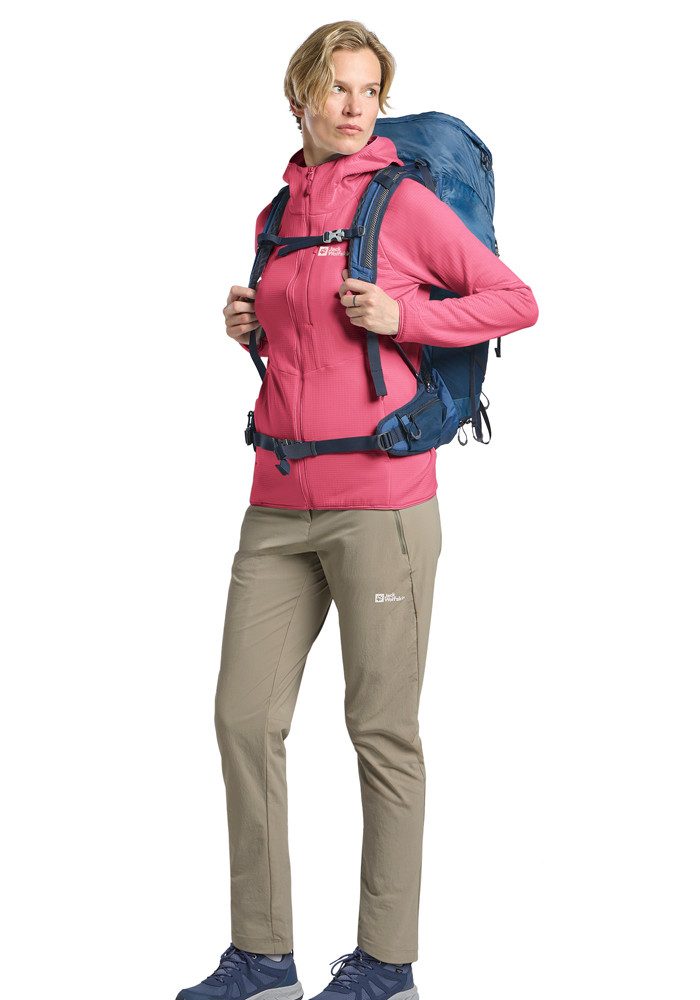 Jack Wolfskin Fleecejack KOLBENBERG HOODED FZ W