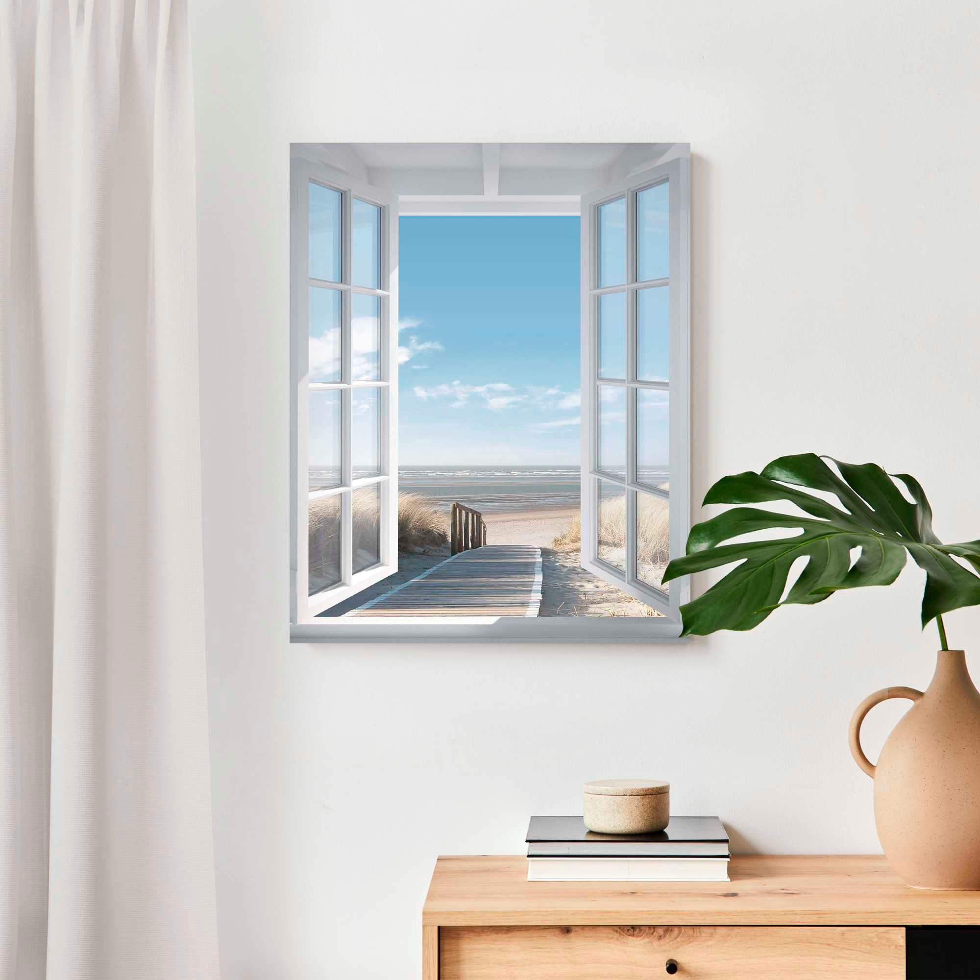 Reinders! Decoratief paneel Uitzicht op de Noordzee