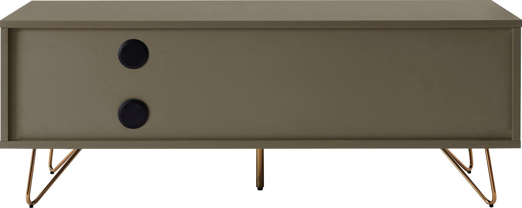 SalesFever Tv-meubel Commode met kleppendempers, hairpin benen