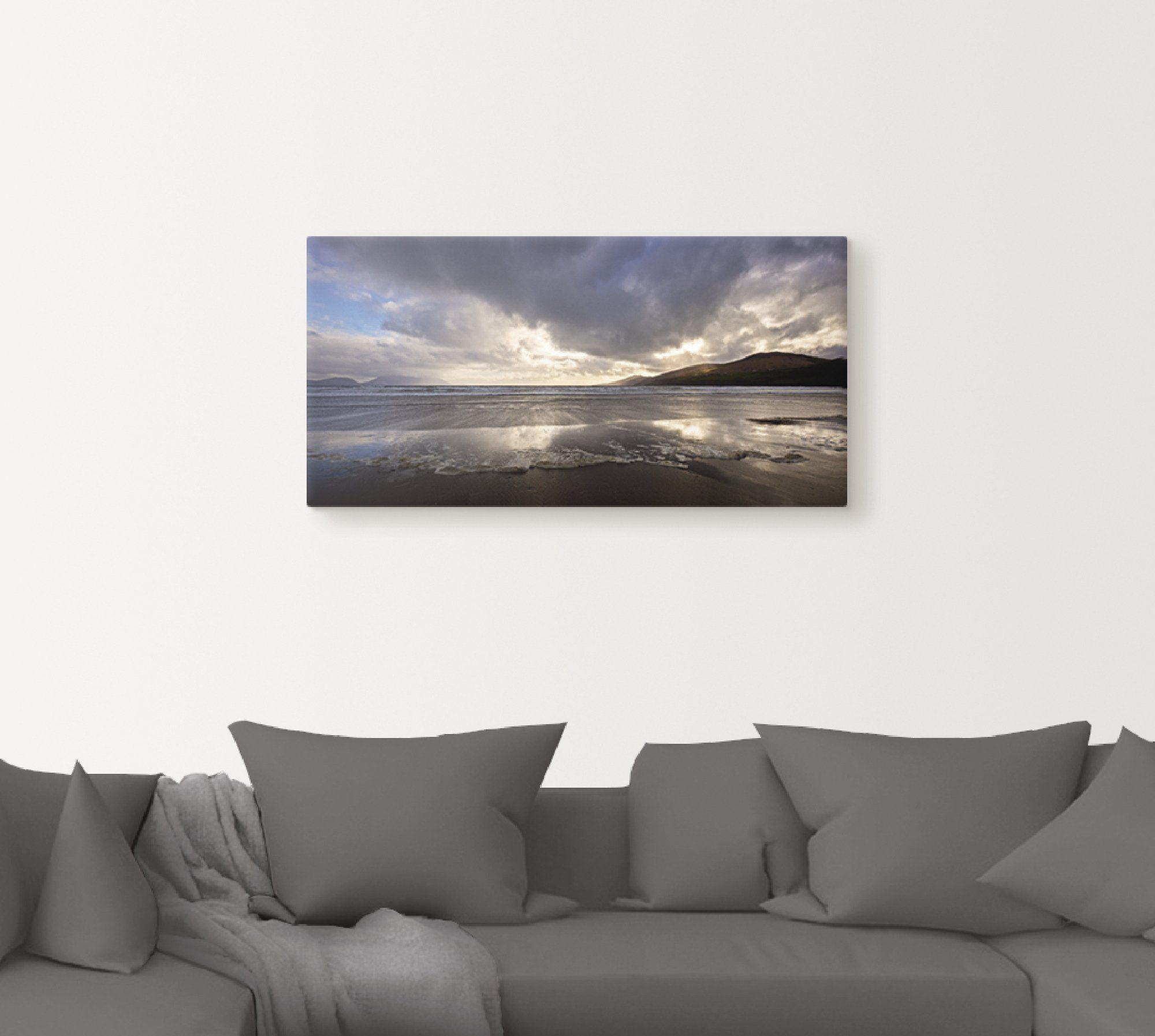 Artland Artprint Strandliefde II als artprint van aluminium, artprint voor buiten, artprint op linnen in verschillende maten