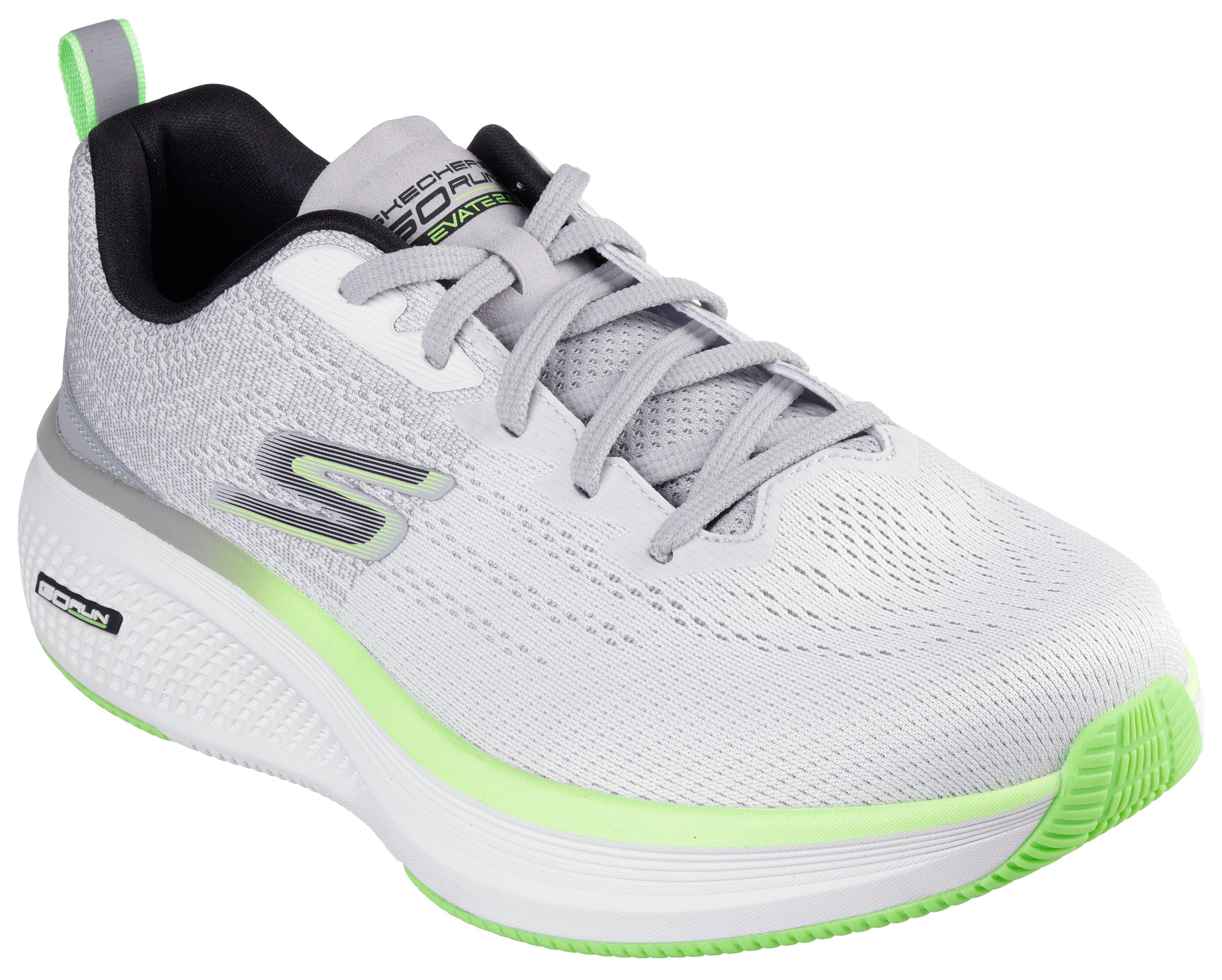 Skechers Sneakers GO RUN ELEVATE 2.0-FLUID MOTION , sportschoen met dempende ultra light cushioning heren veterschoenen maat 41 wit