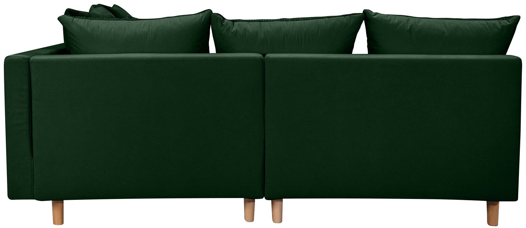 COLLECTION AB Hoekbank L-model Hoekbank, ottomane aan de rechterzijde monteerbaar, comfortabele Bonnell-pocketvering