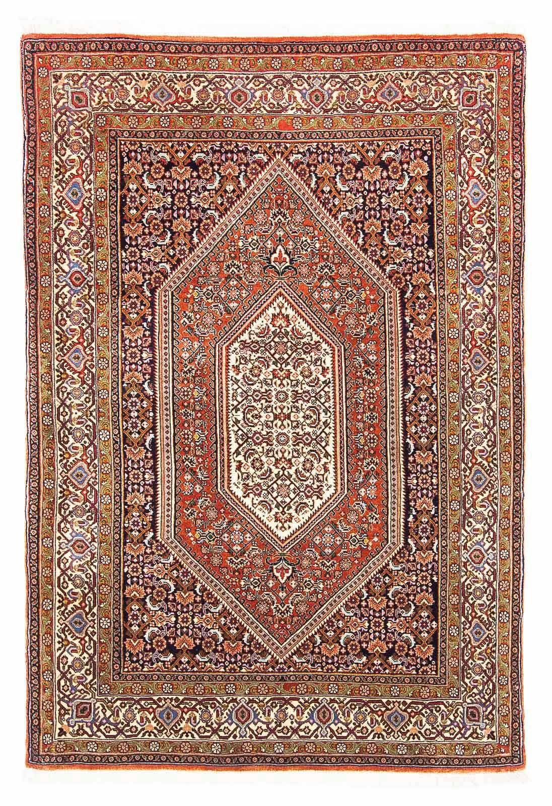 morgenland Wollen kleed Bidjar medaillon 150 x 108 cm Uniek exemplaar met certificaat