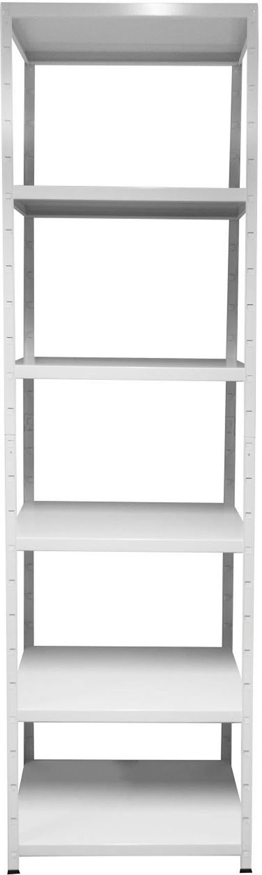 SCHULTE Regalwelt Stellingkast Montagesysteem basiskast 6 planken, hoogte: 230 cm, in verschillende uitvoeringen verkrijgbaar