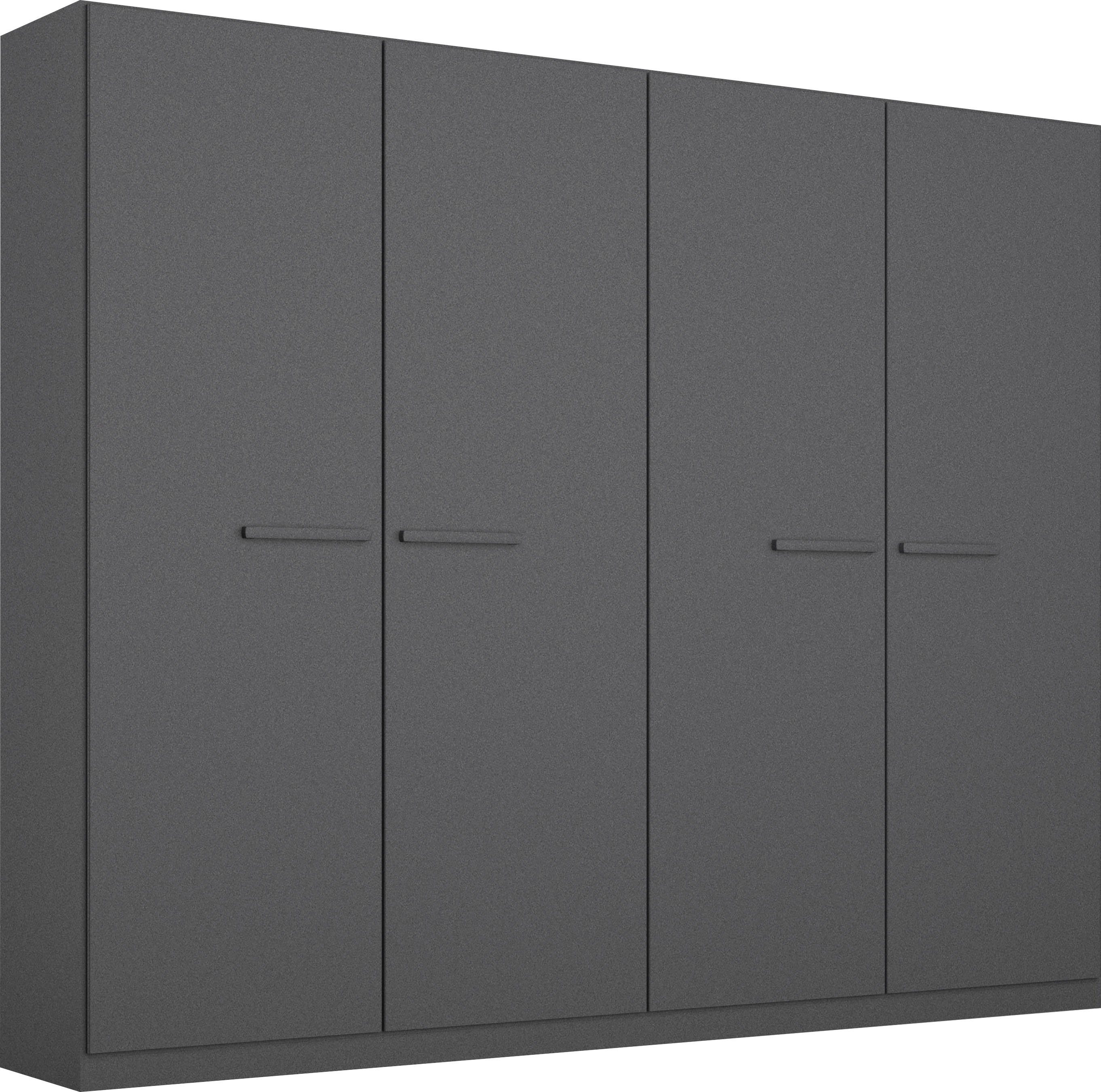 rauch Draaideurkast Kledingkast kast garderobe garderobekast opberwonder MODI kledingkasten maat 226 cm x 210 cm x 54 cm grijs