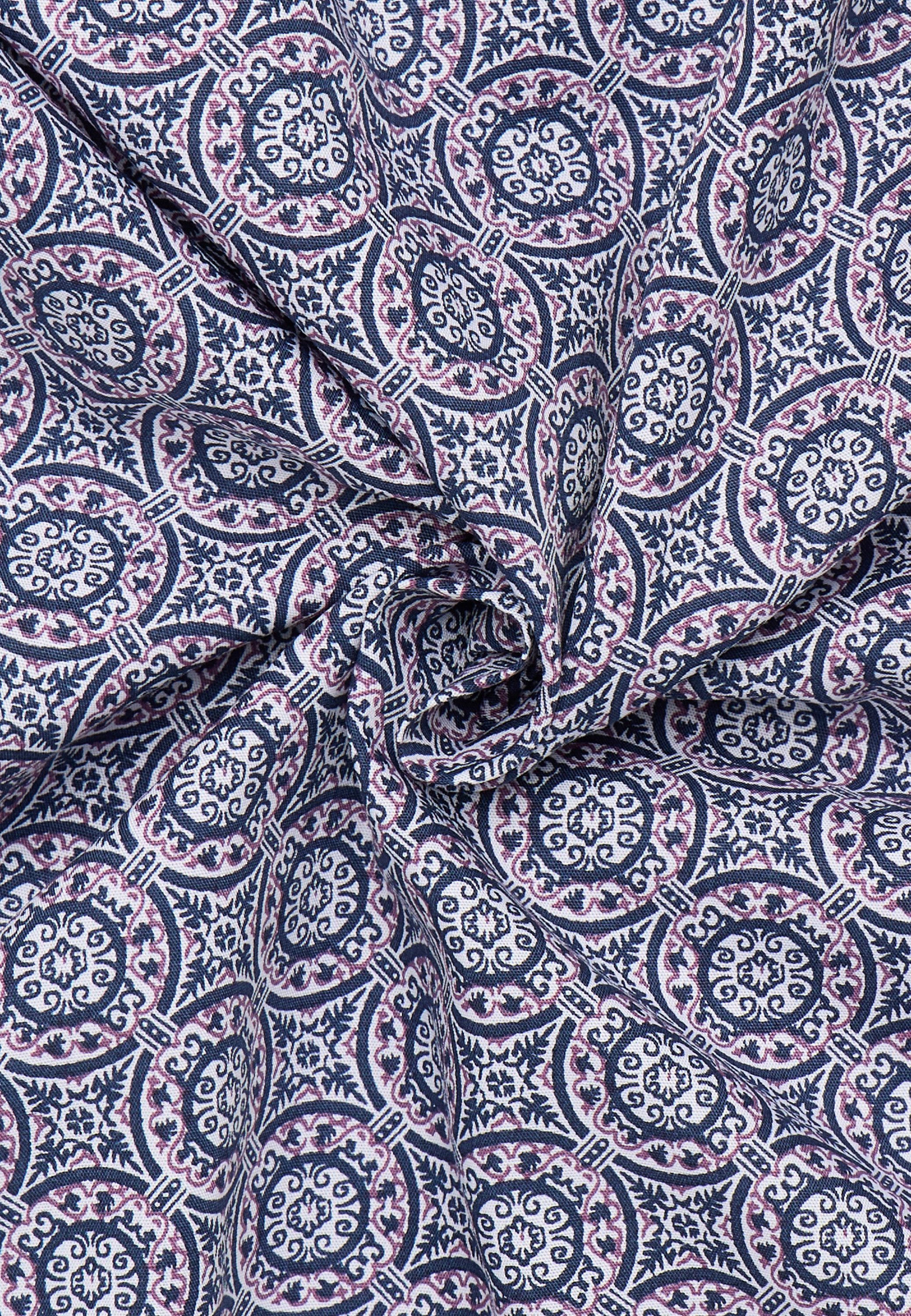 Eterna Overhemd met lange mouwen Slim fit NON IRON (strijkvrij)