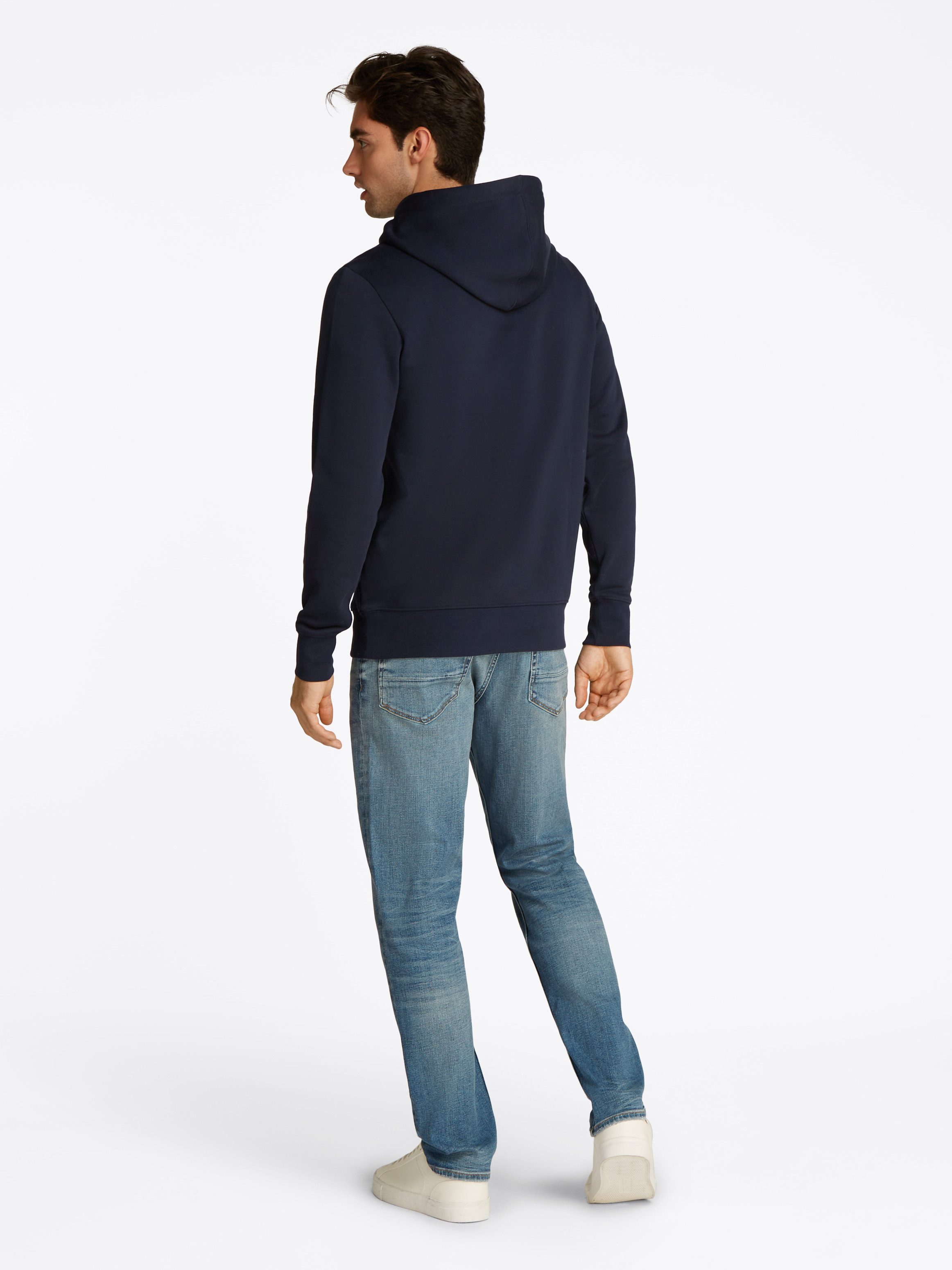 Tommy Hilfiger Hoodie SCRIPT LOGO HOODY met opgestikt logo