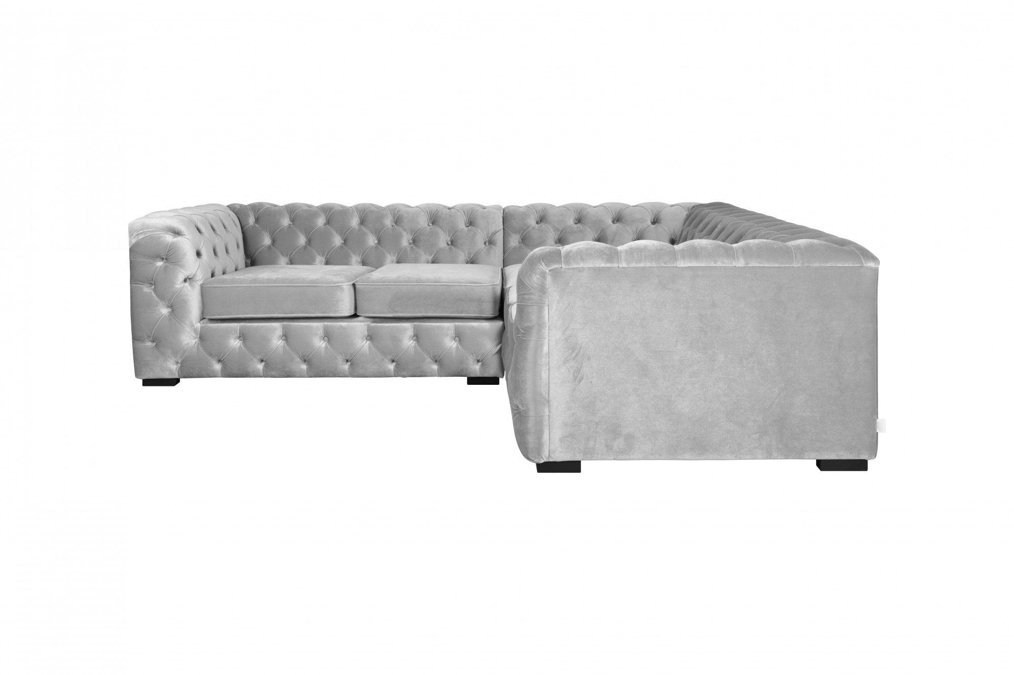 Guido Maria Kretschmer Home&Living Chesterfield-bank KALINA L-vorm hoogwaardig chesterfield design, zeer hoogwaardige afwerking
