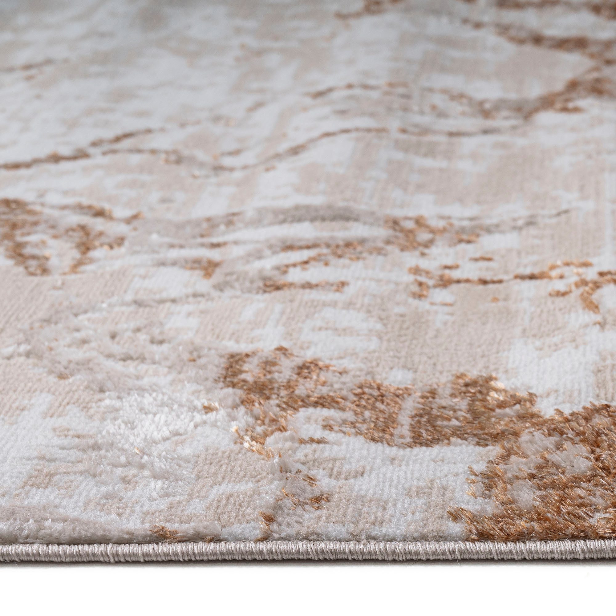 my home Vloerkleed Marbre moderne marmerlook, zachte grip, kortpolig, vintage look