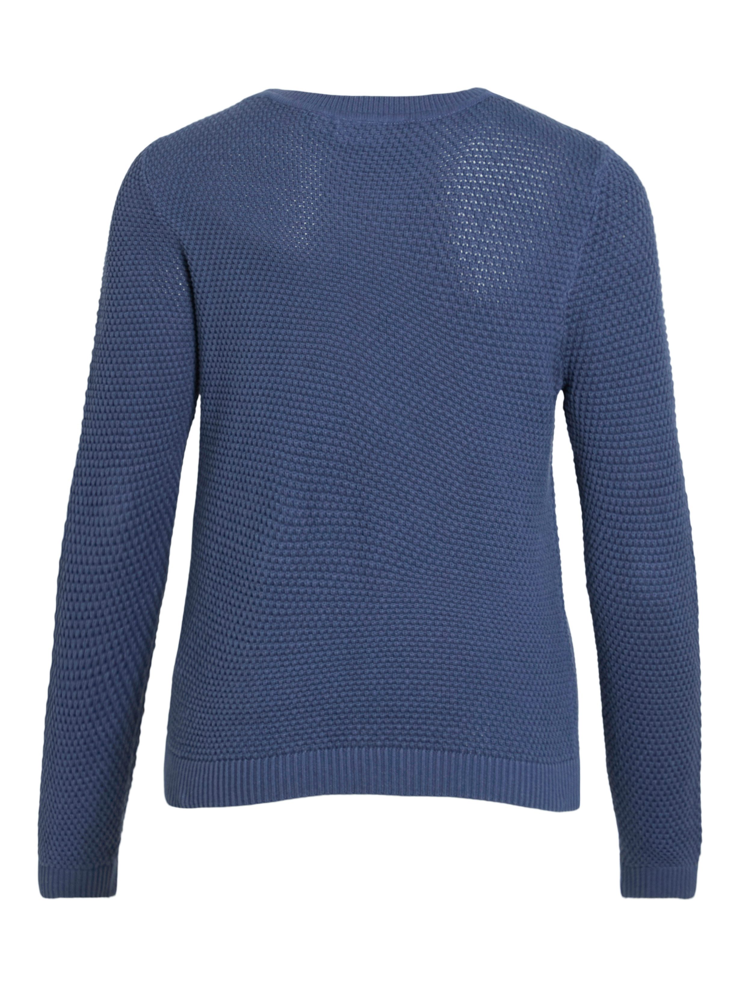 Vila Trui met ronde hals VIDALO O-NECK L/S KNIT TOP- NOOS