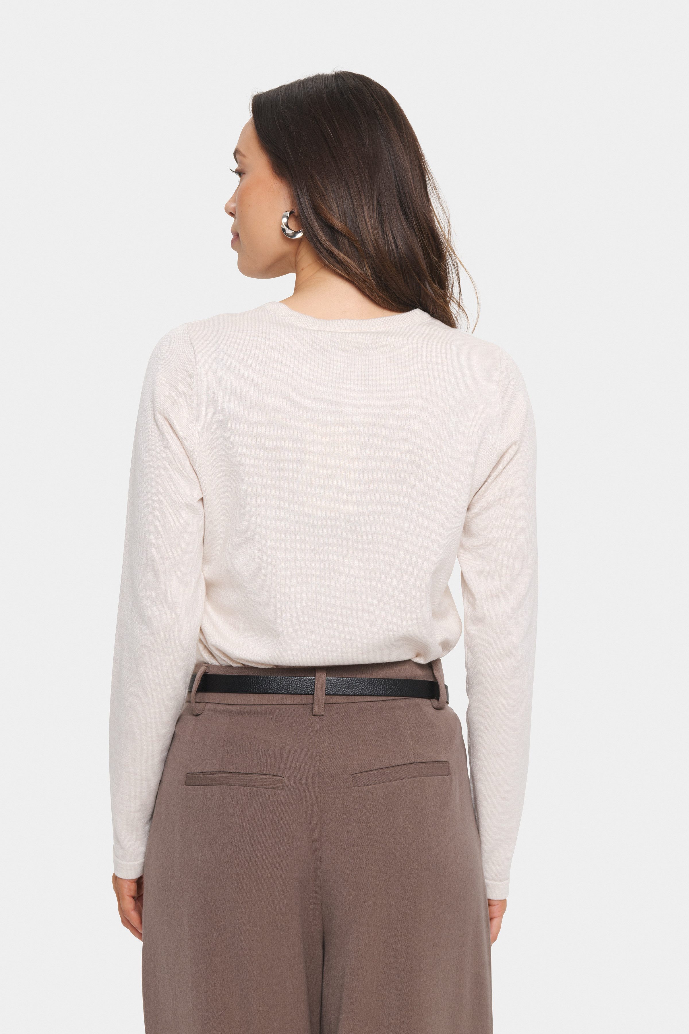 Saint Tropez Vest A8661, MilaSZ R-Neck Cardigan