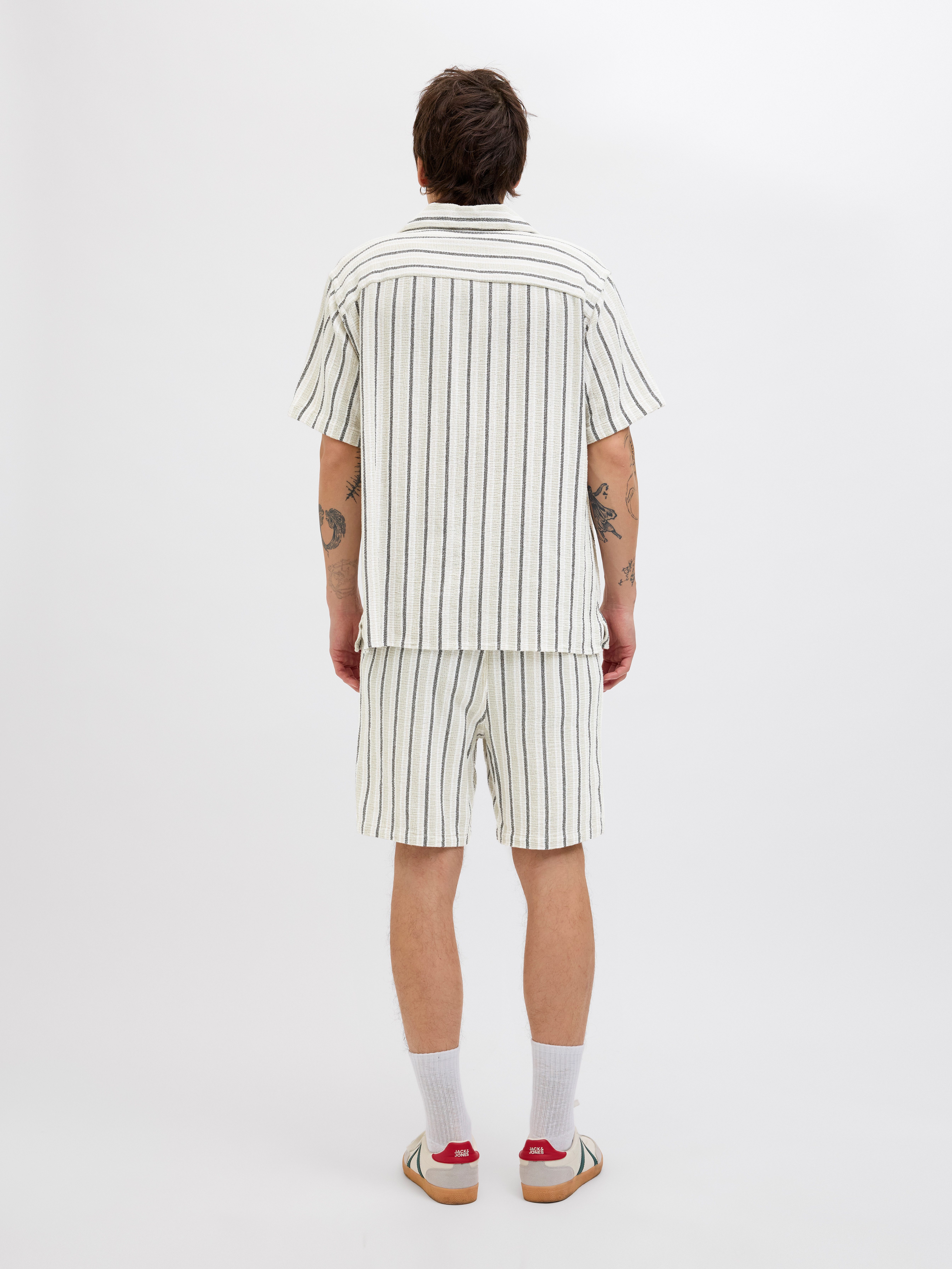 Jack & Jones Overhemd met korte mouwen JORCOBA STRIPE RESORT SHIRT SS SN