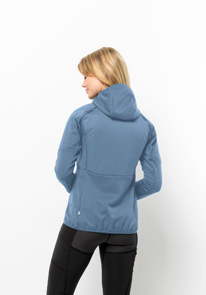 Jack Wolfskin Fleecejack met capuchon ALPGRAT PRO INS FZ W