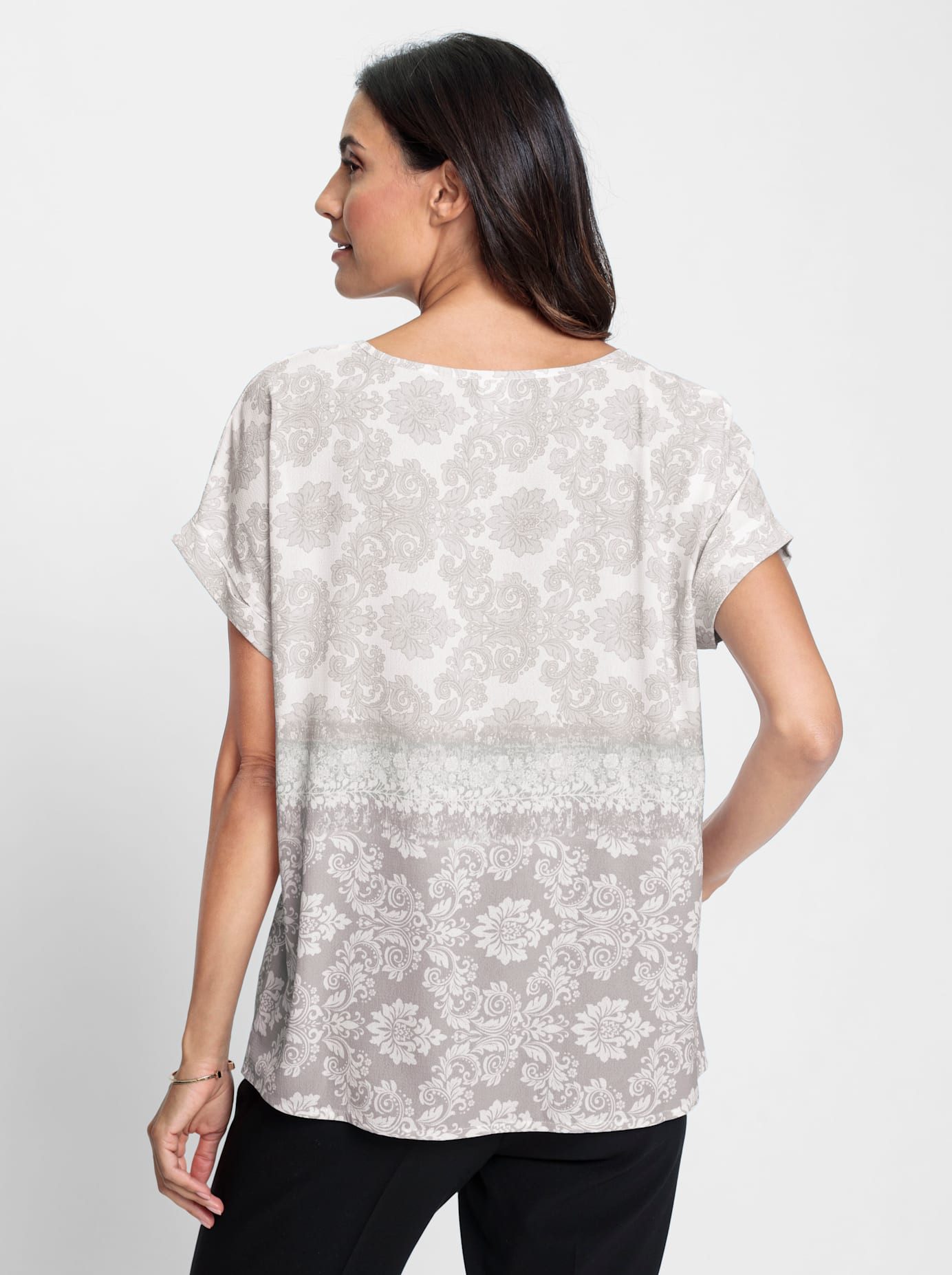 Classic Inspirationen Gedessineerde blouse