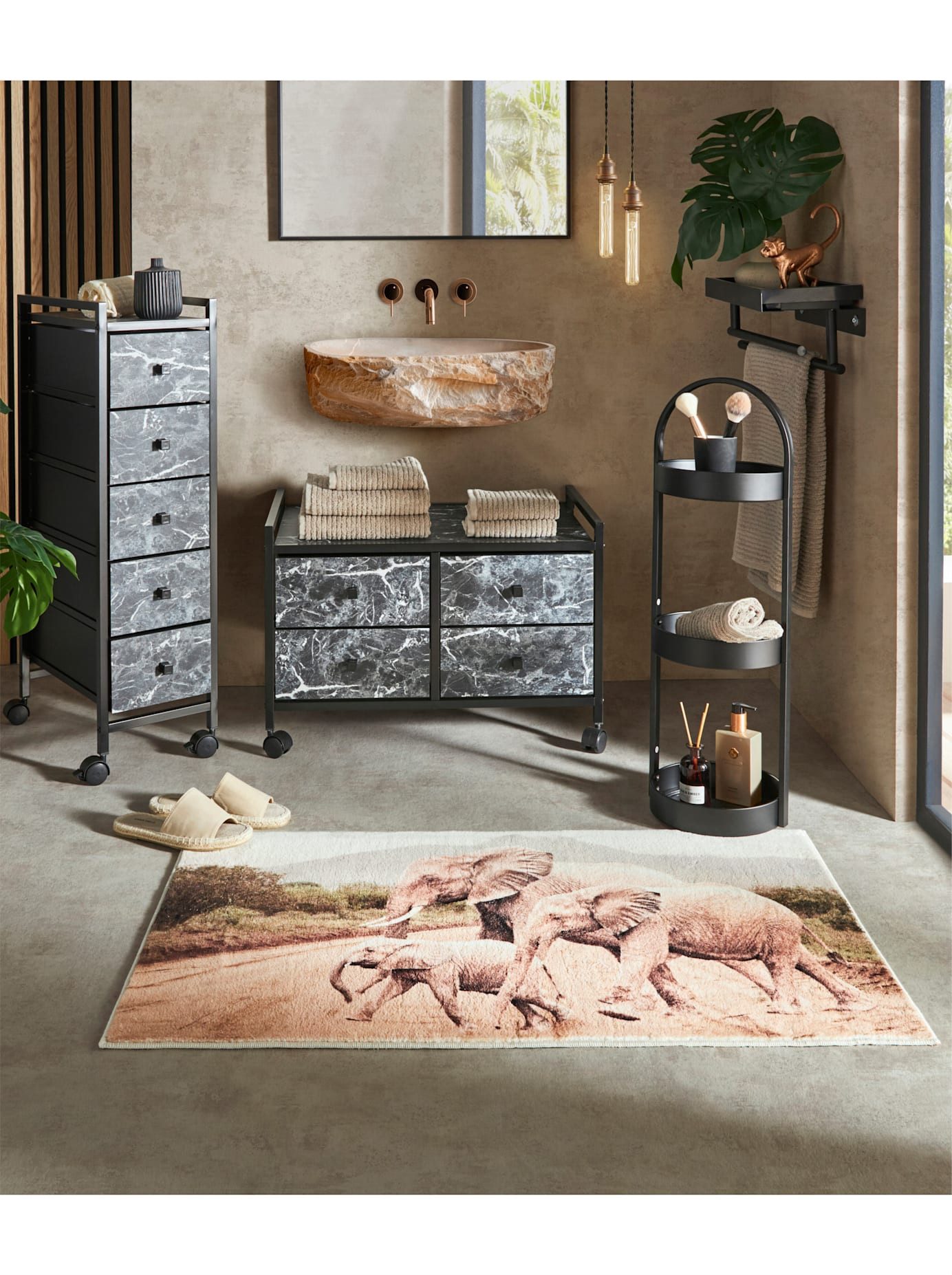heine home Set badkameraccessoires badkameraccessoires zwart
