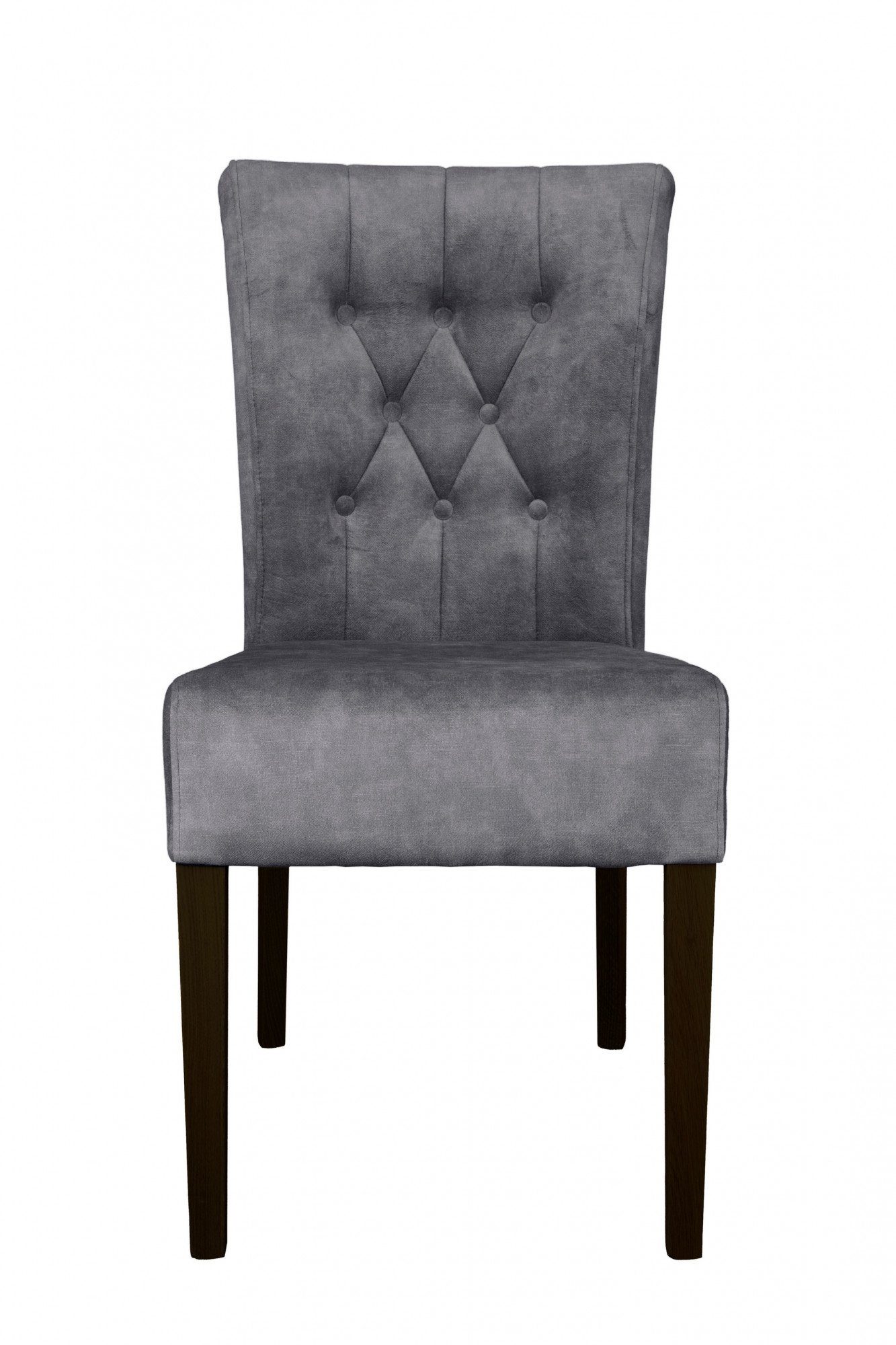 Home affaire Stoel met 4 poten Ravenna Eetkamerstoel met capitonnage (set, 2 stuks)